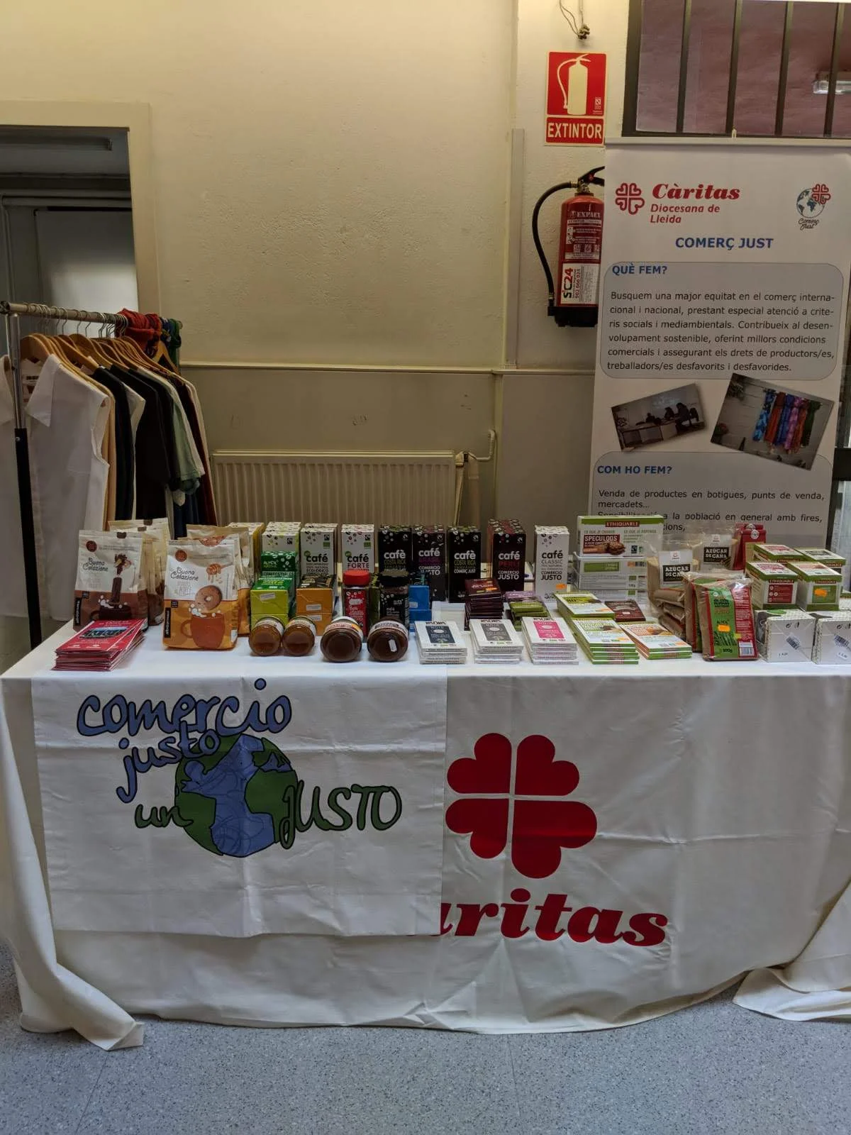 El comerç just, a l'Escola d'Estiu dels Mestres de Lleida.