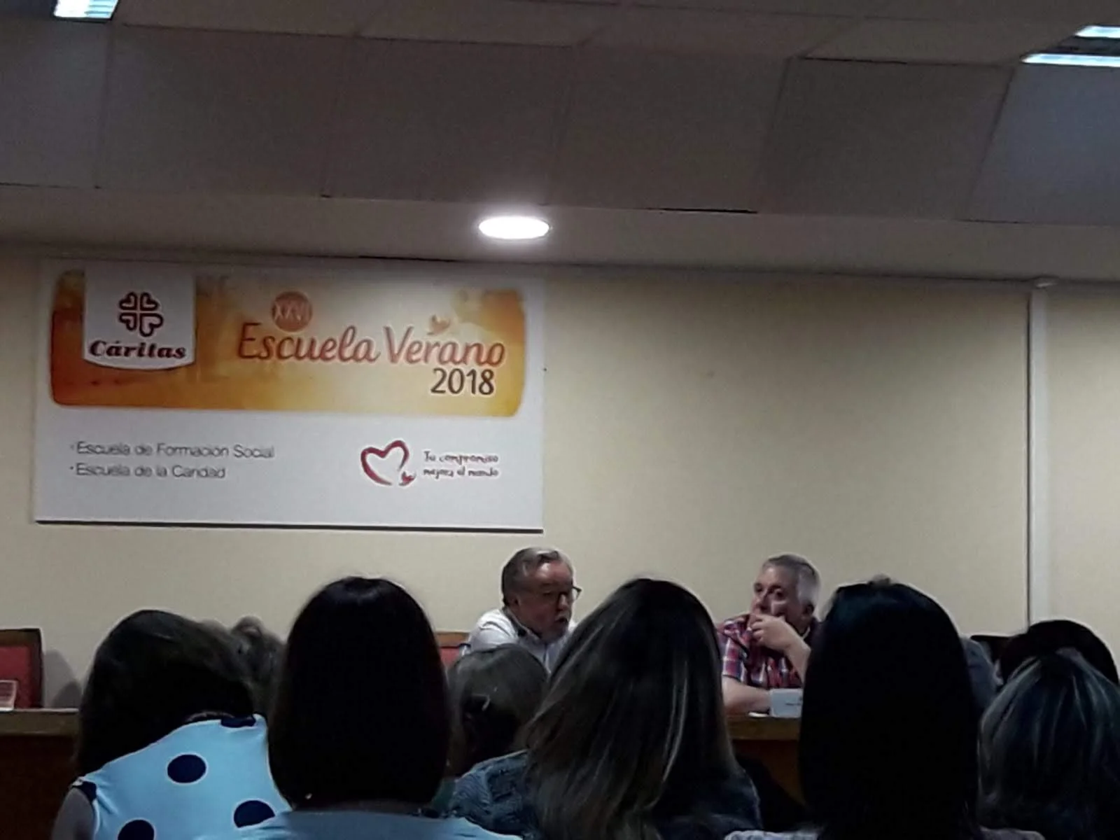 Càritas Lleida participa a l'Escola d'Estiu de Càritas Espanyola.
