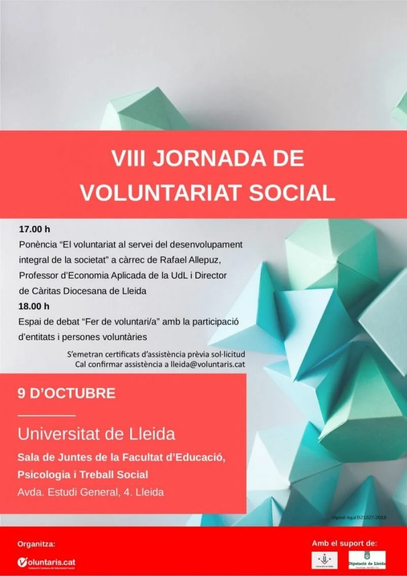 VIII Jornada de Voluntariat Social