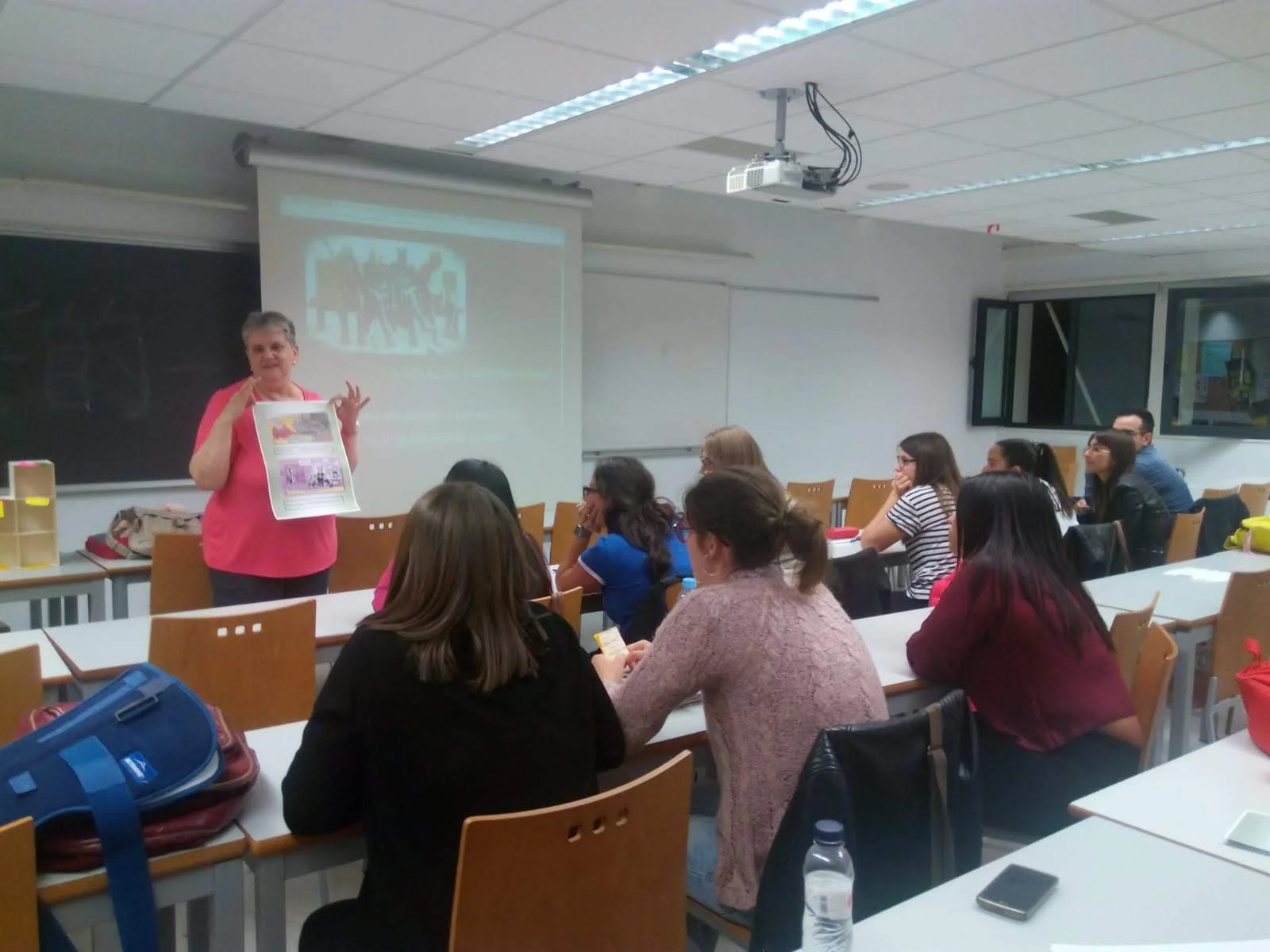 Xerrada de Sensibilització per alumnes de Treball Social.