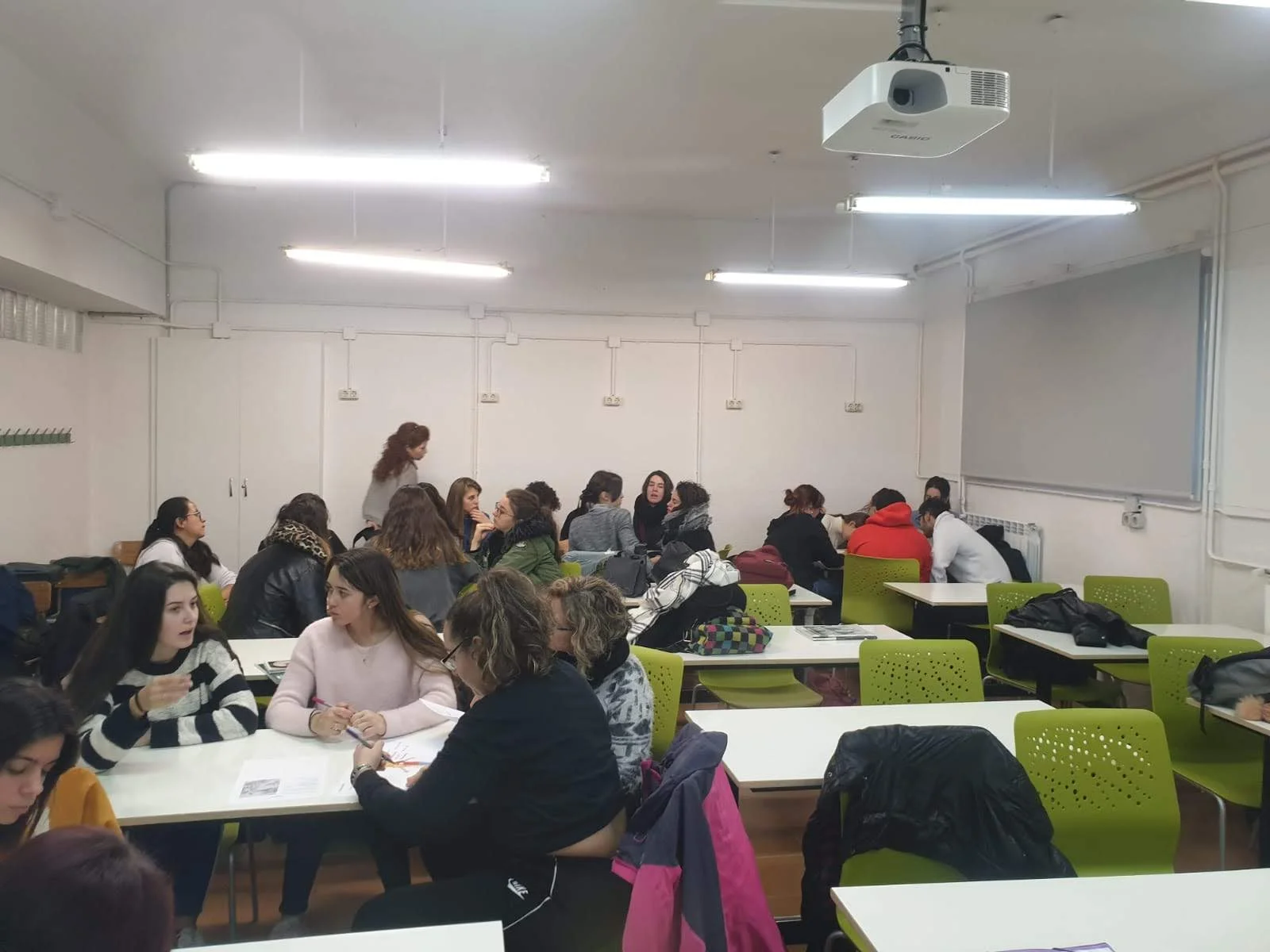 TALLER SENSIBILITZACIÓ ALUMNES CFGS INTEGRACIÓ SOCIAL DEL COL·LEGI EPISCOPAL.