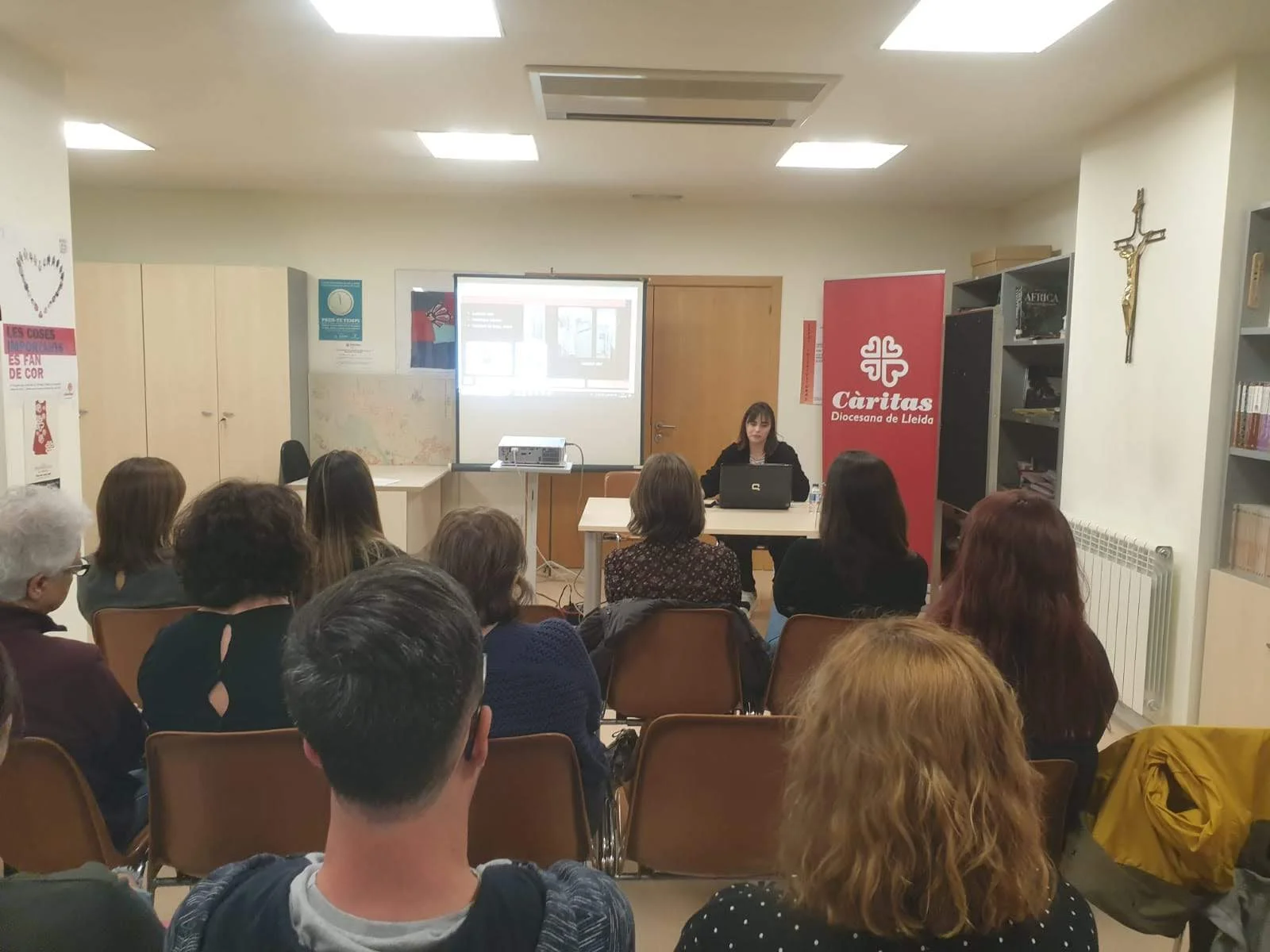 Aprenentatge i Servei entre Càritas Diocesana de Lleida i UdL