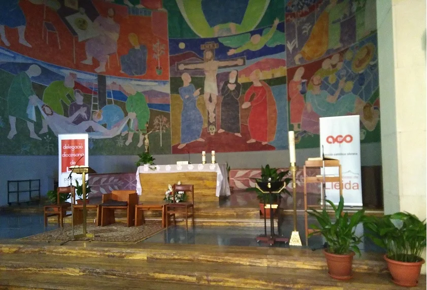 Primer de maig a la unitat pastoral de Sta. Maria Magdalena i El Pilar.