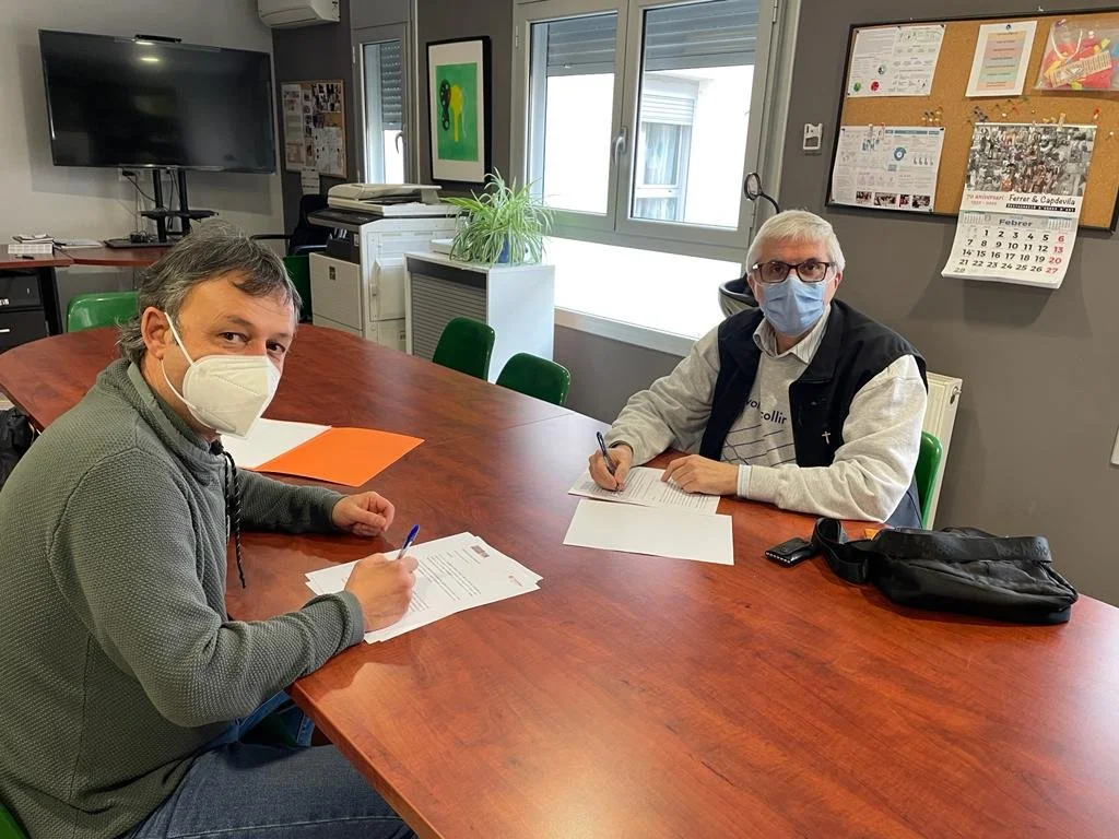 Signem un conveni amb les Llars del Seminari