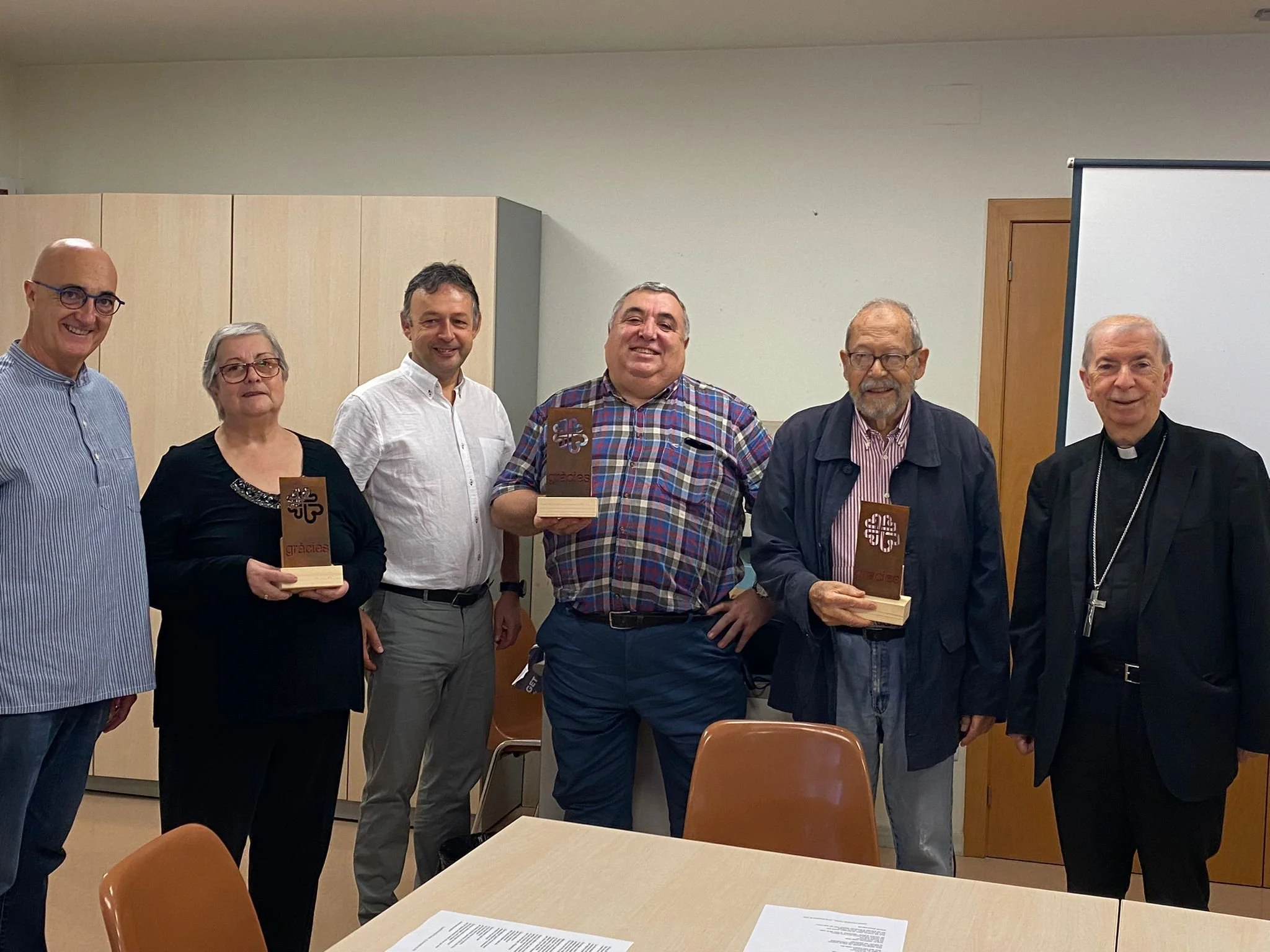 Actes d’agraïment en el Consell Diocesà