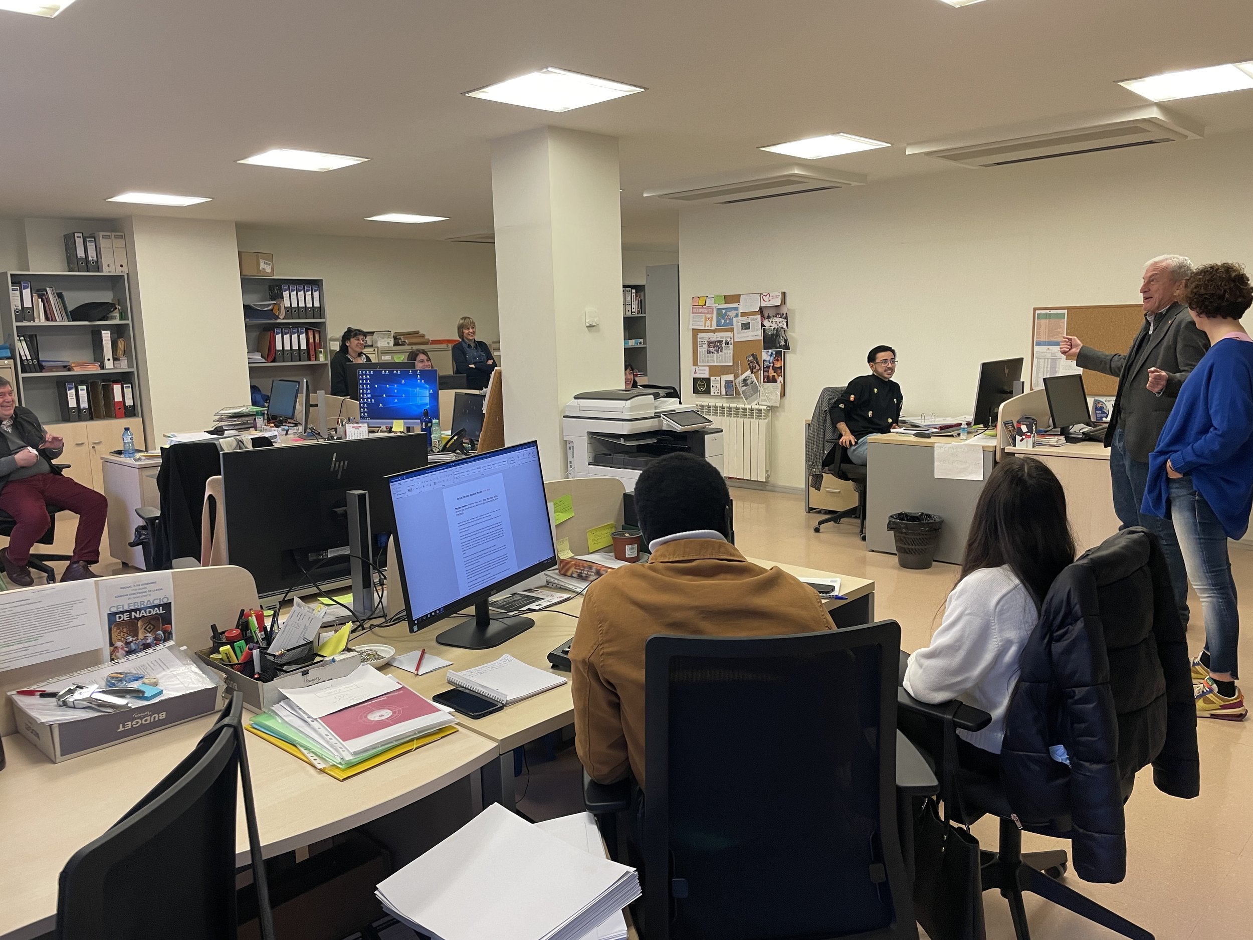 Ens visita el president de Càritas Espanyola