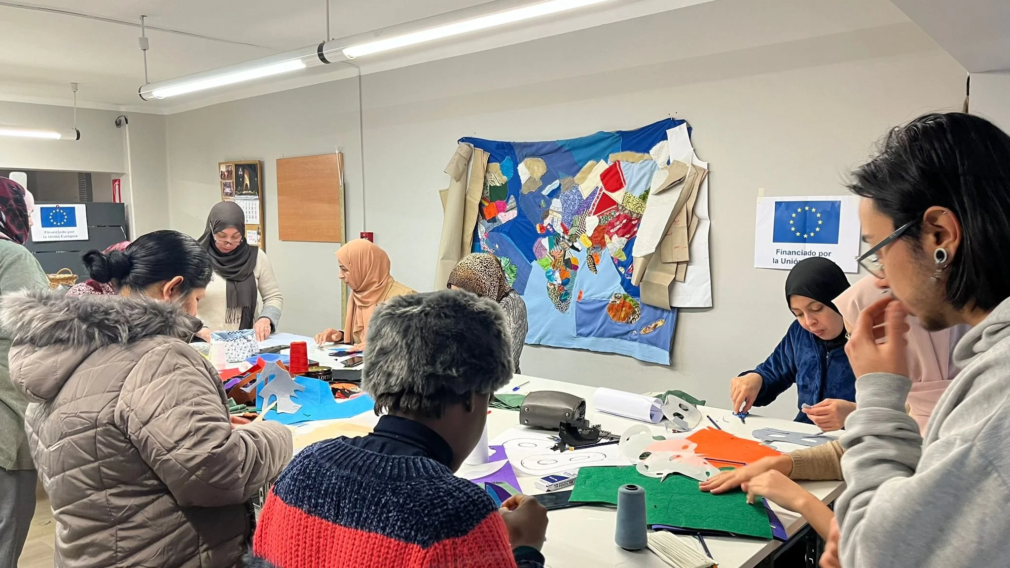 Rècord de participació en el curs ‘Fils per la inserció’