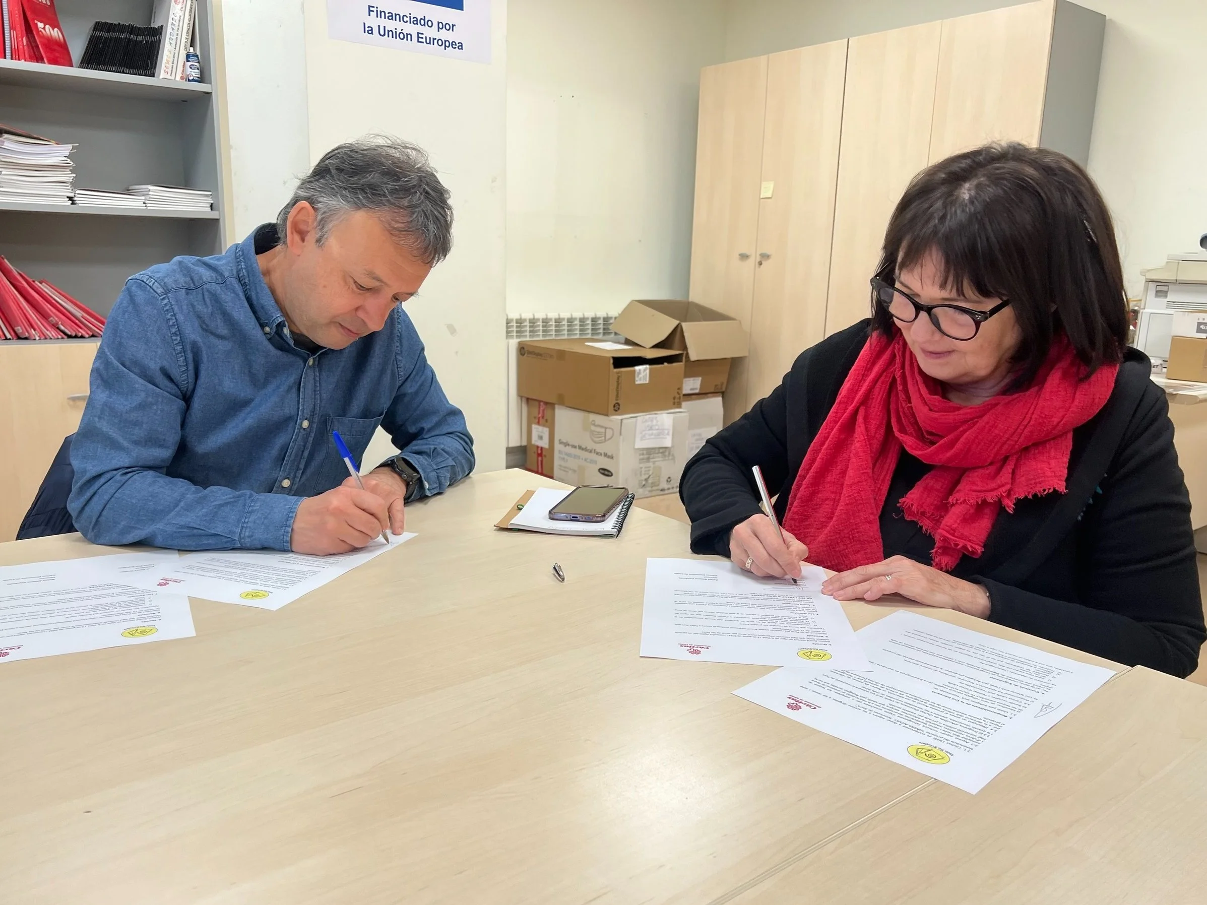 Càritas Lleida i Lleida pels Refugiats treballaran plegats en el projecte ‘Haima Acull’ a la ciutat de Lleida
