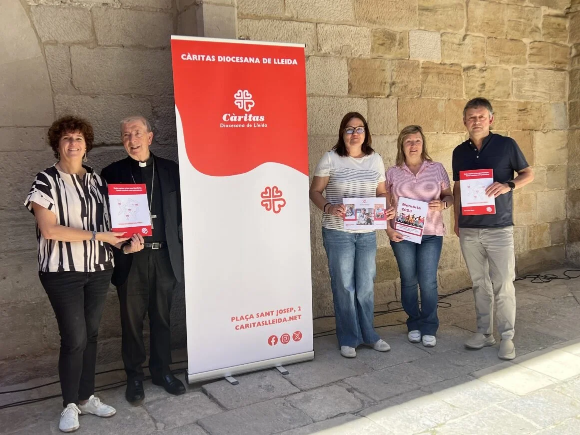 8 milions d’euros: els diners emprats per les Càritas Diocesanes de Lleida, Solsona i Urgell durant l’any 2023