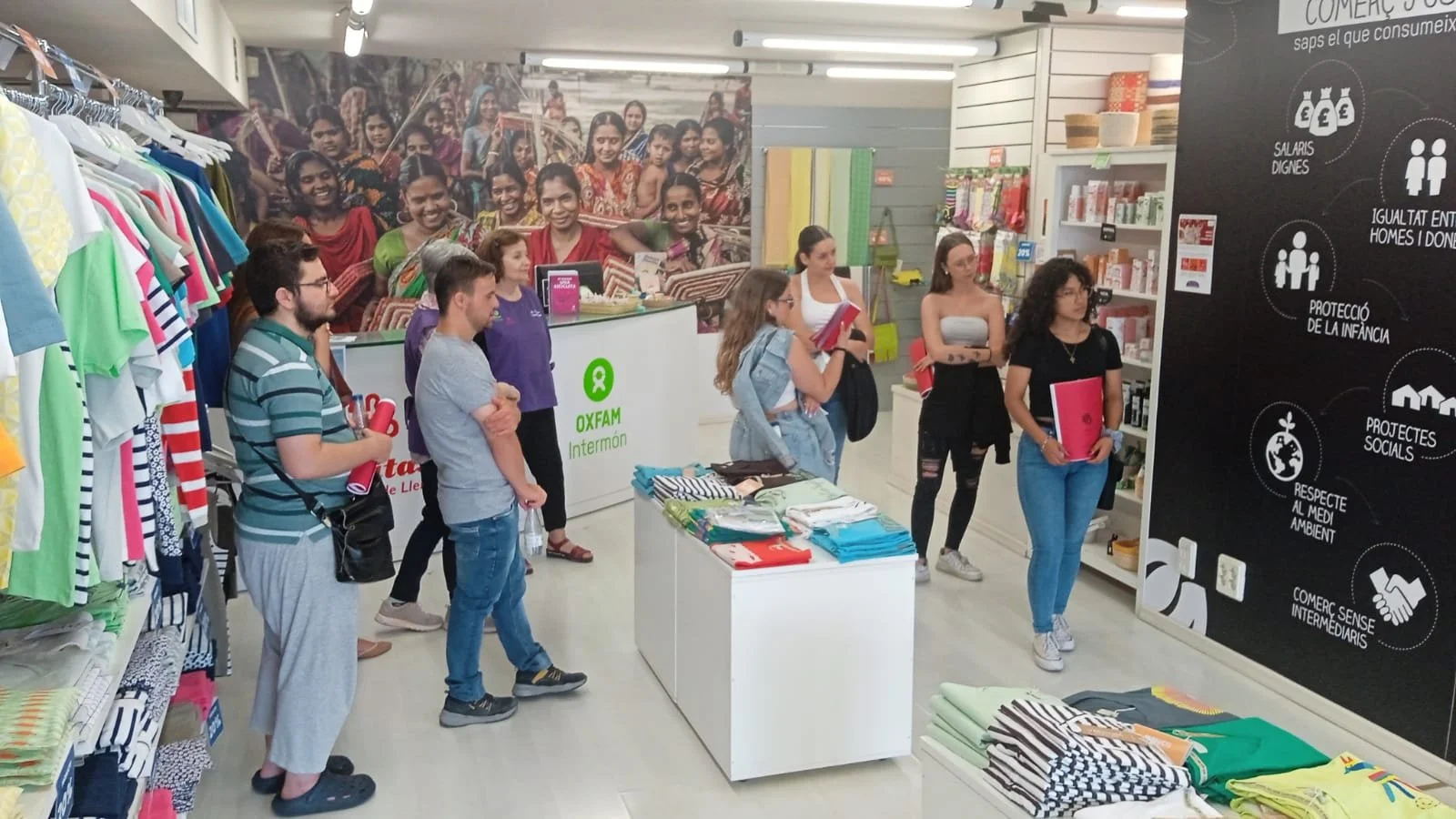 Satisfacció pel primer camp de treball d’estiu de voluntariat jove