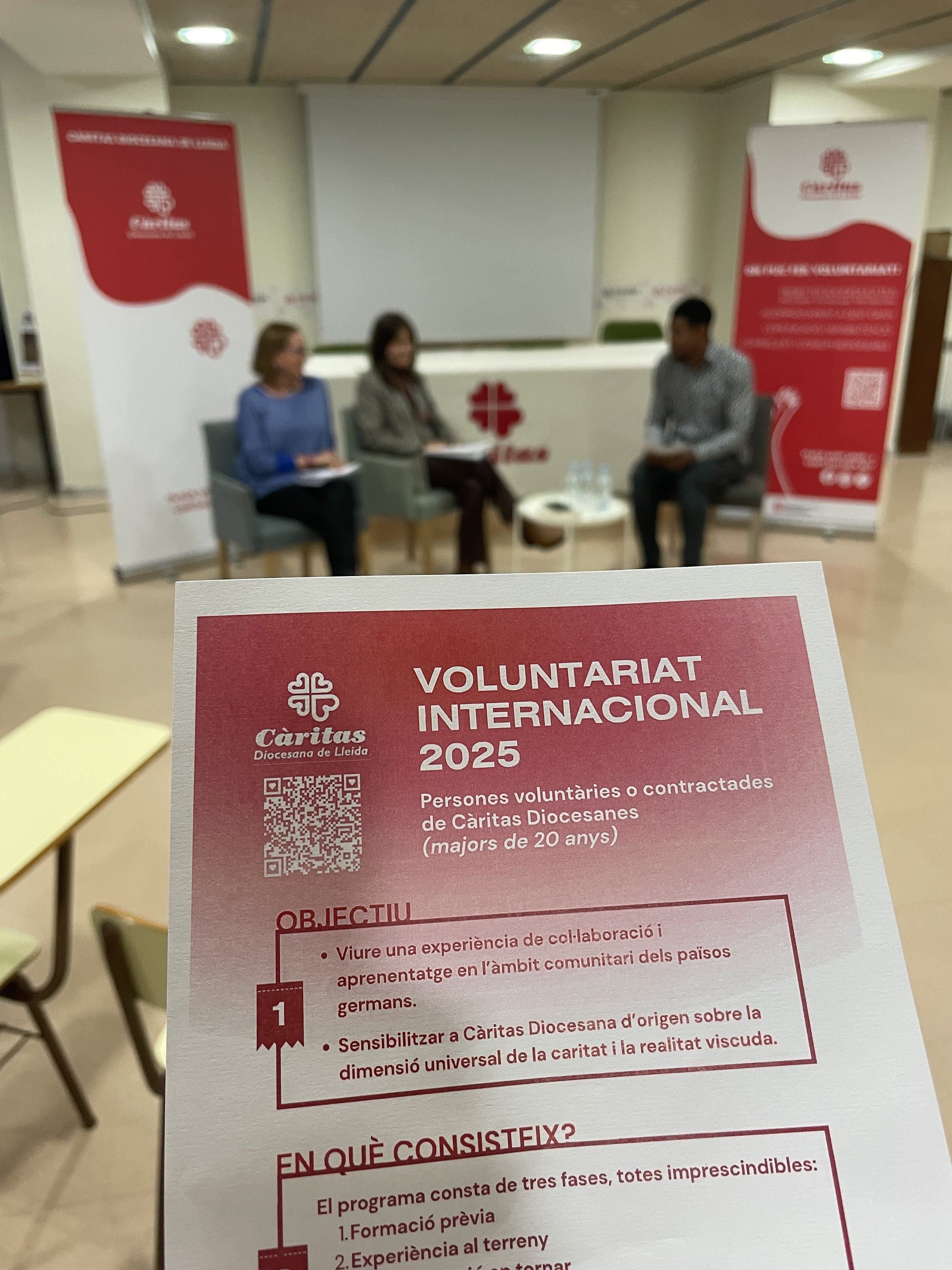 Descobreix el Programa de Voluntariat Internacional 2025 de Càritas