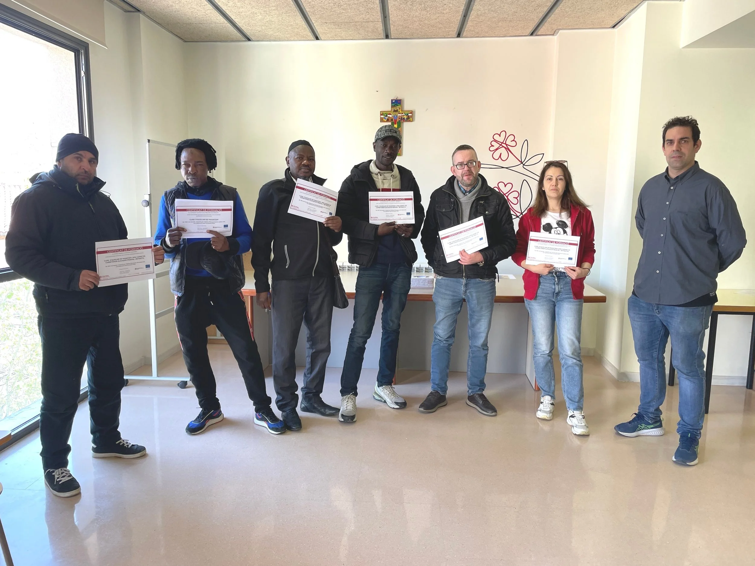 Diplomes al curs de magatzem: més que una formació, una porta oberta