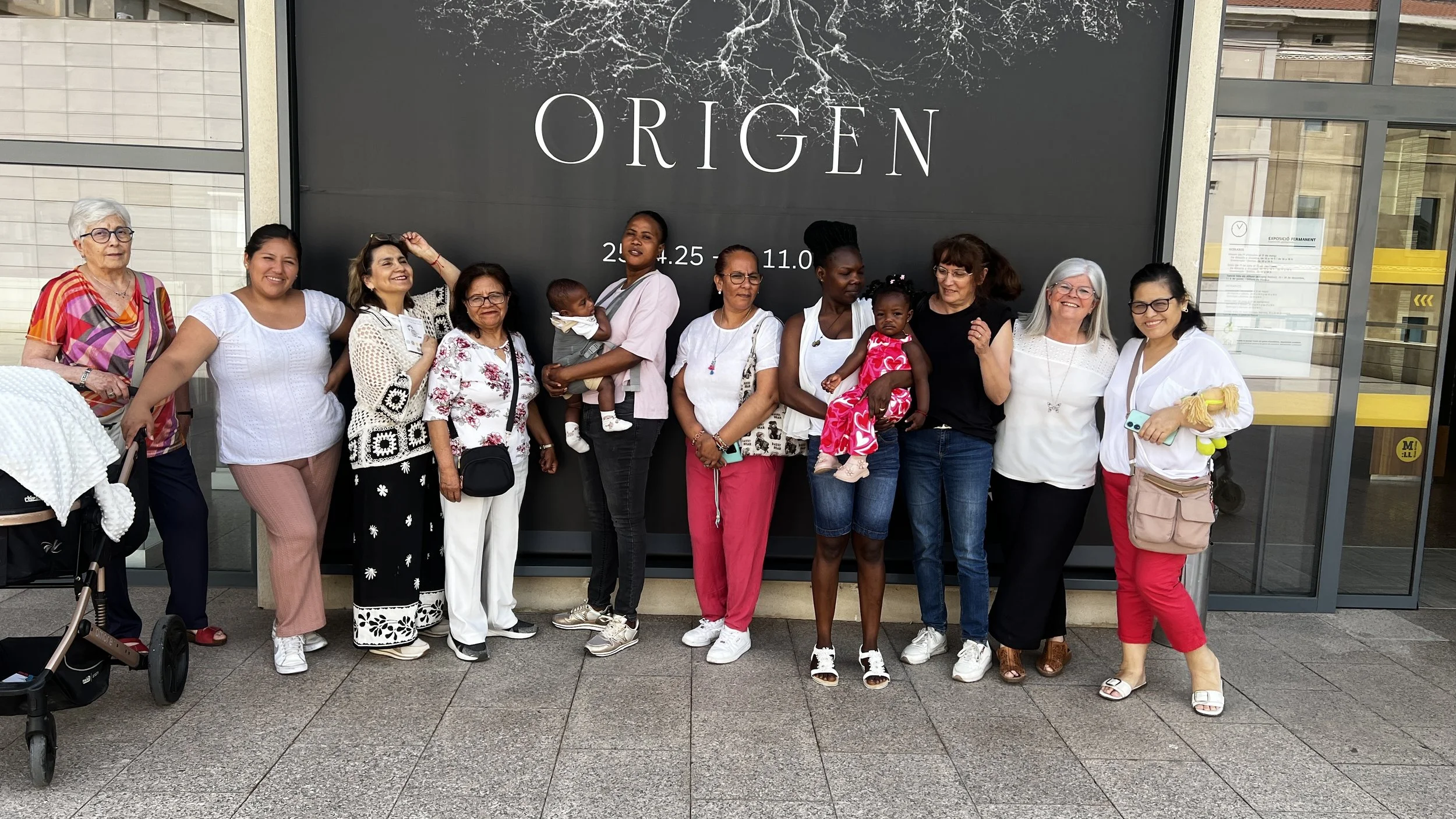 El grup de conversa de català de la UPA Pilar-Magdalena tanca el curs amb una visita cultural