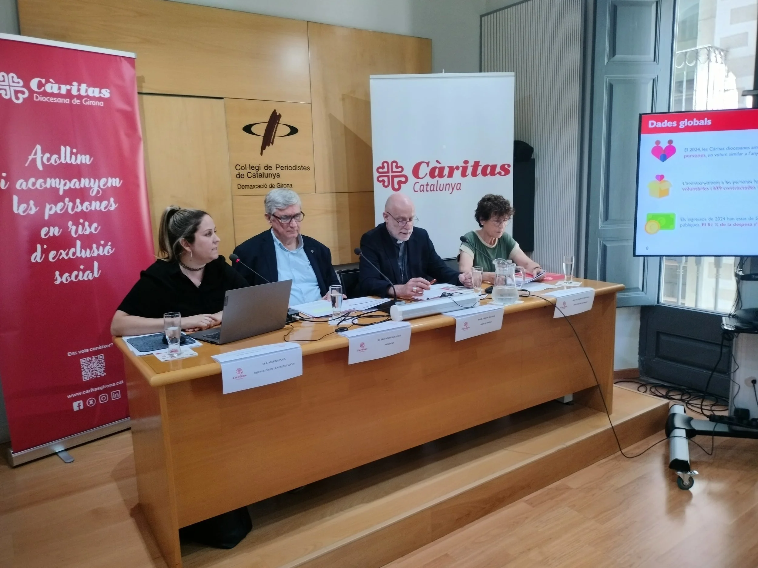 Càritas alerta: el 76 % de les llars ateses viu en pobresa severa i gairebé la meitat tenen infants