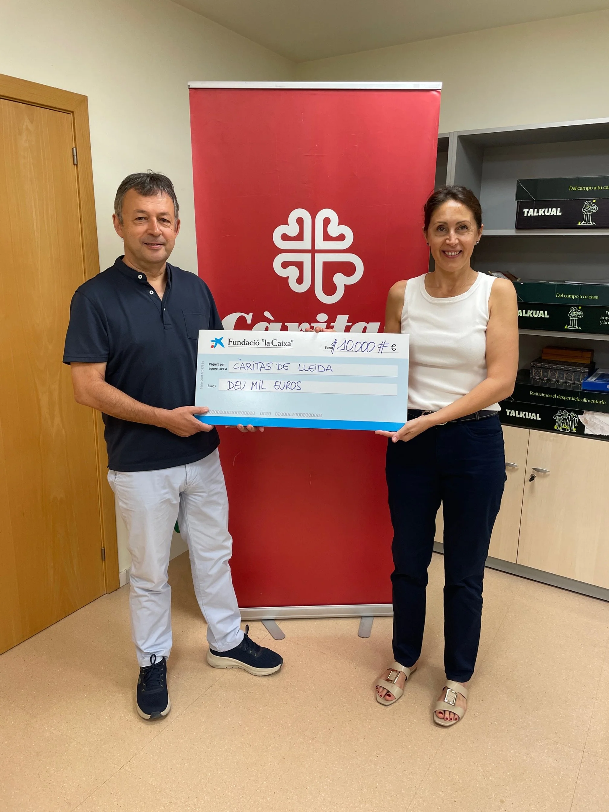 La Fundació “la Caixa” dona suport al projecte ‘Vides dignes’ per cobrir necessitats bàsiques