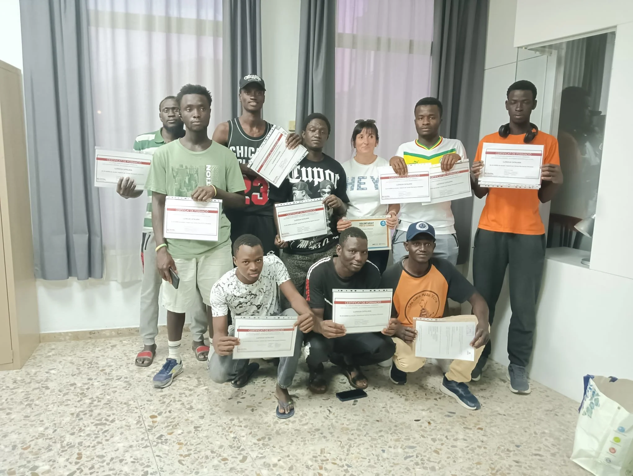 L’aprenentatge del català a través de Càritas impulsa la integració a Almenar  