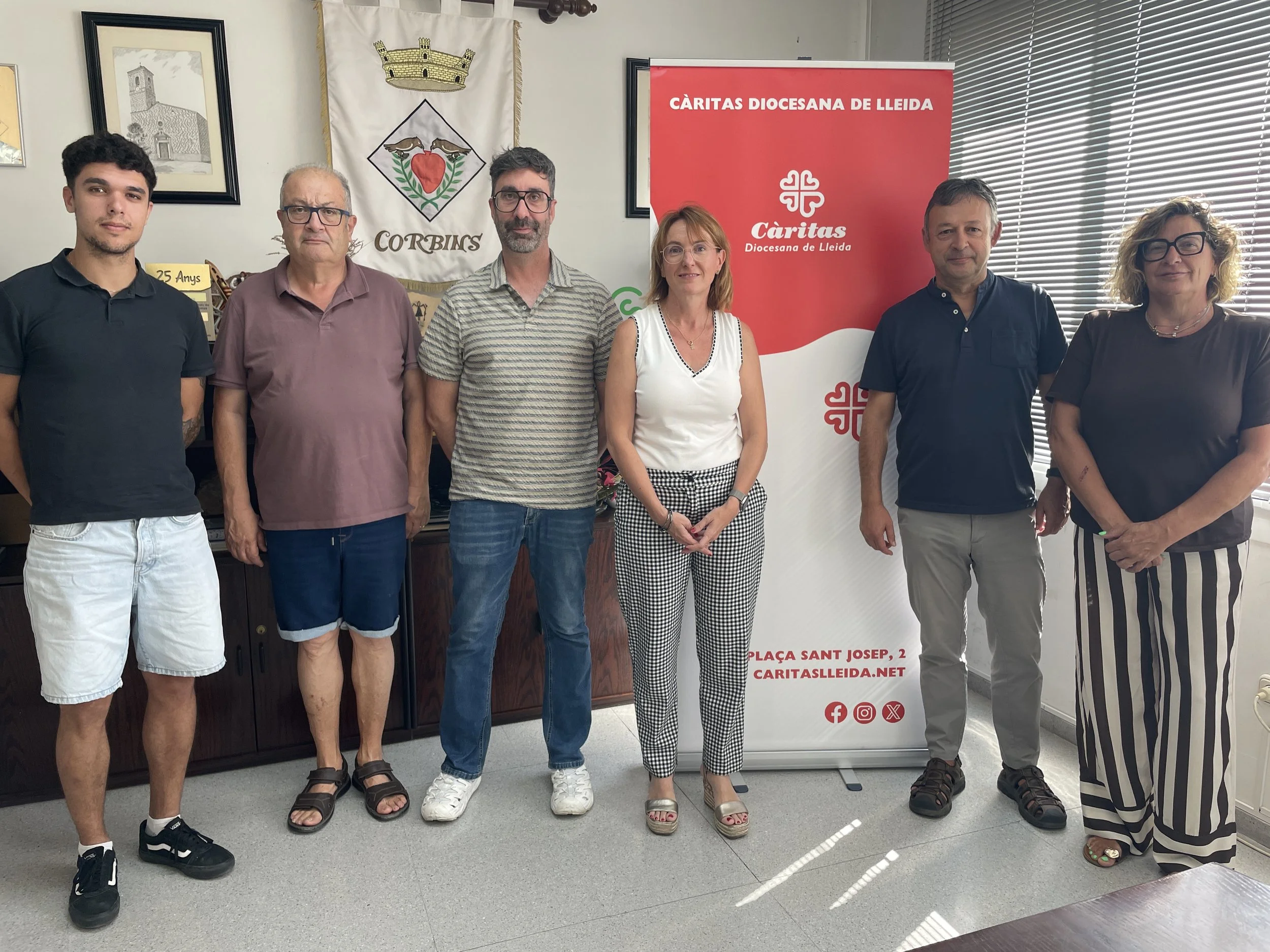 Obrim un nou espai d'acollida a Corbins per a temporers i persones en situació d'exclusió residencial
