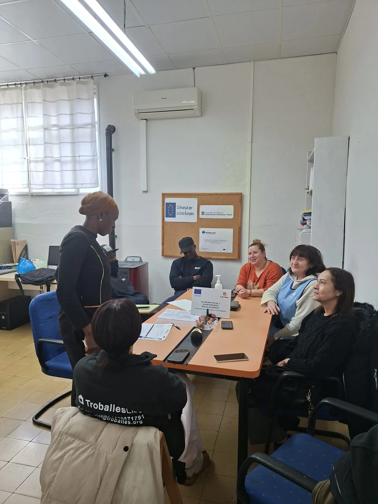 Troballes reforça l’acompanyament laboral gràcies al suport del programa POISES