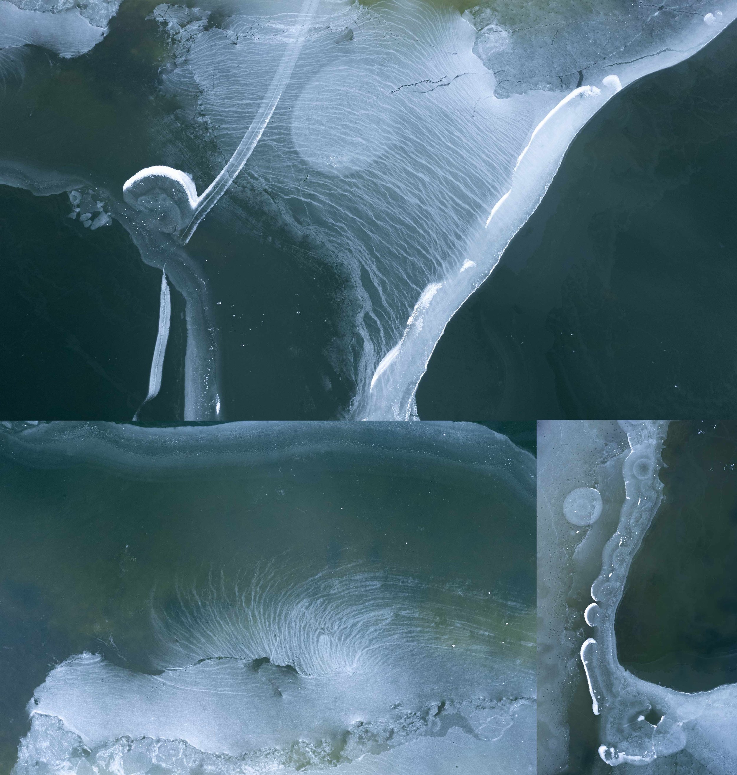 FROZEN DAILEY LAKE - MONTANA