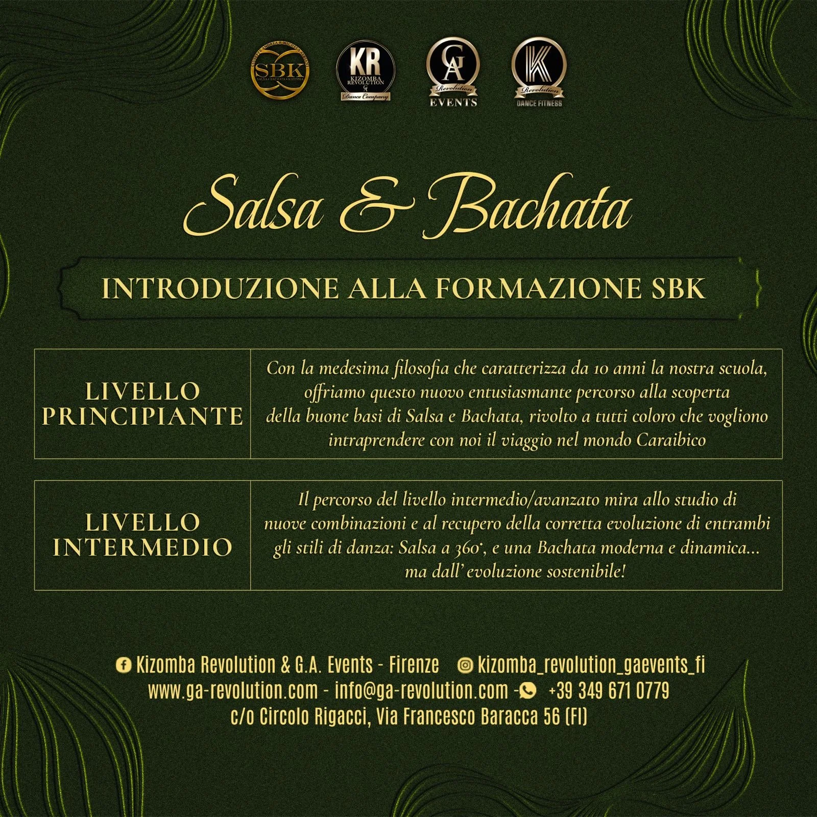 Il progetto Salsa &amp; Bachata