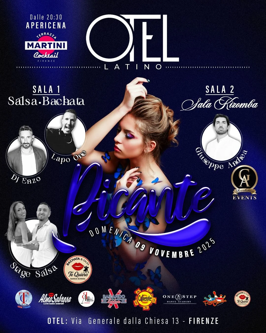 Ritorna la magica Domenica all'Otel in Doppia Pista con Privè 100% Kizomba!
