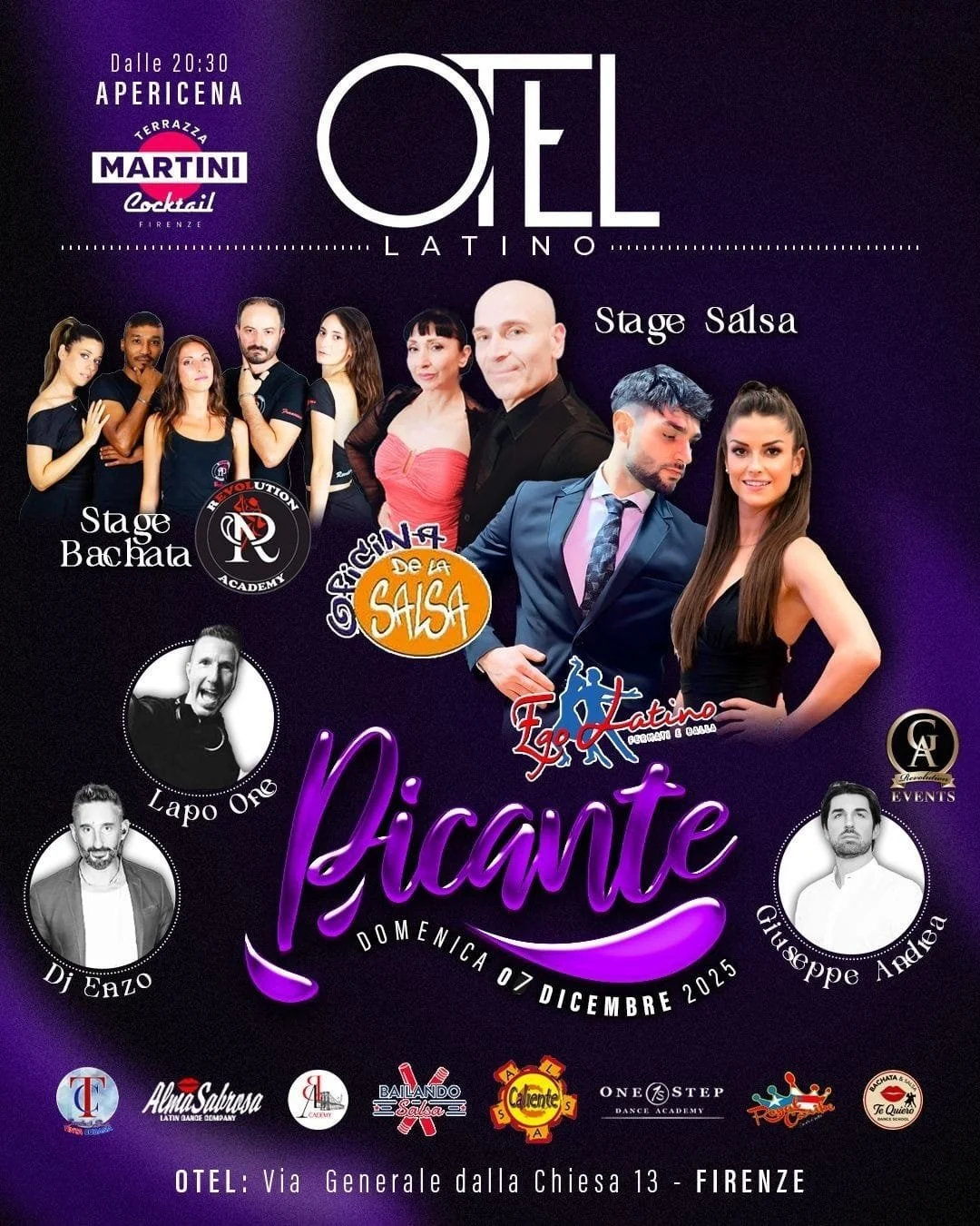 Ritorna la magica Domenica all'Otel in Doppia Pista con Privè 100% Kizomba!