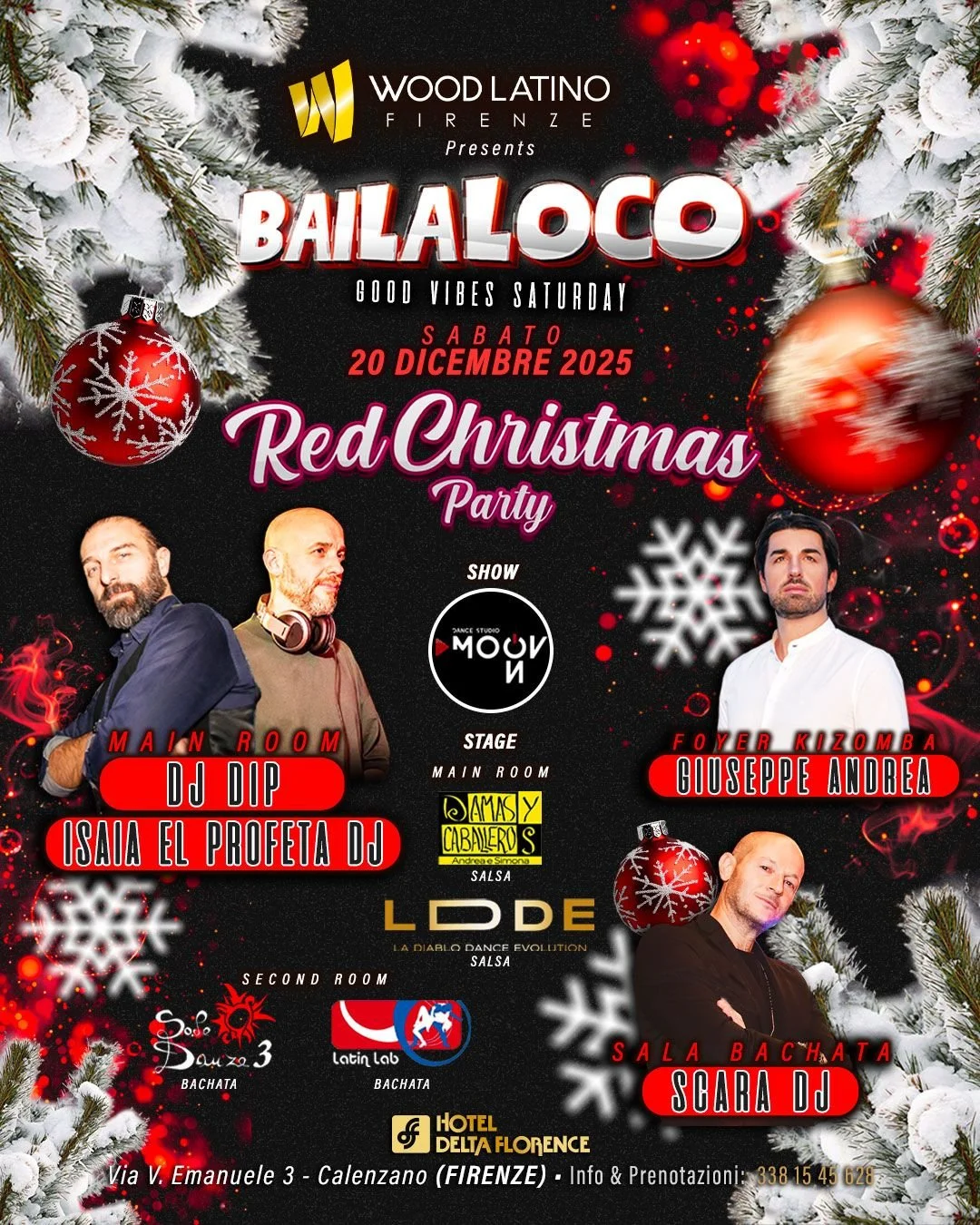 ...Sabato 20 Dicembre: il progetto del Sabato Sera Multipista prosegue, con una pista 100% Kizomba carica di energia! 