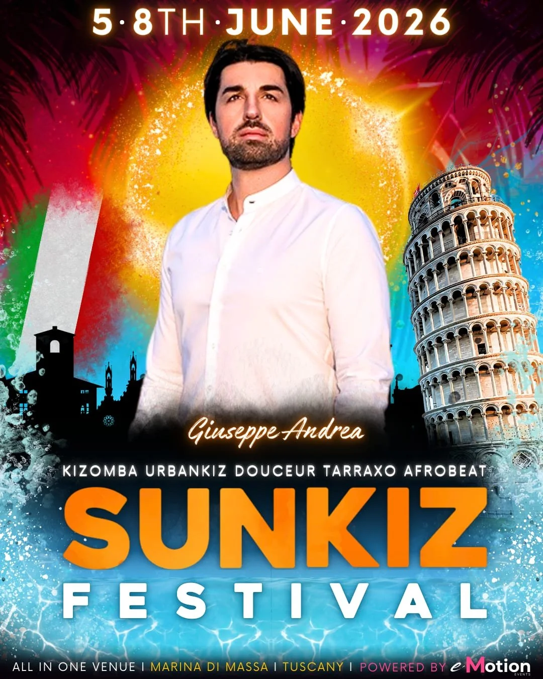 ...Presenti per un grande Congresso di Kizomba: arriva il Sunkiz, dal 5 all' 8 Giugno 2026!