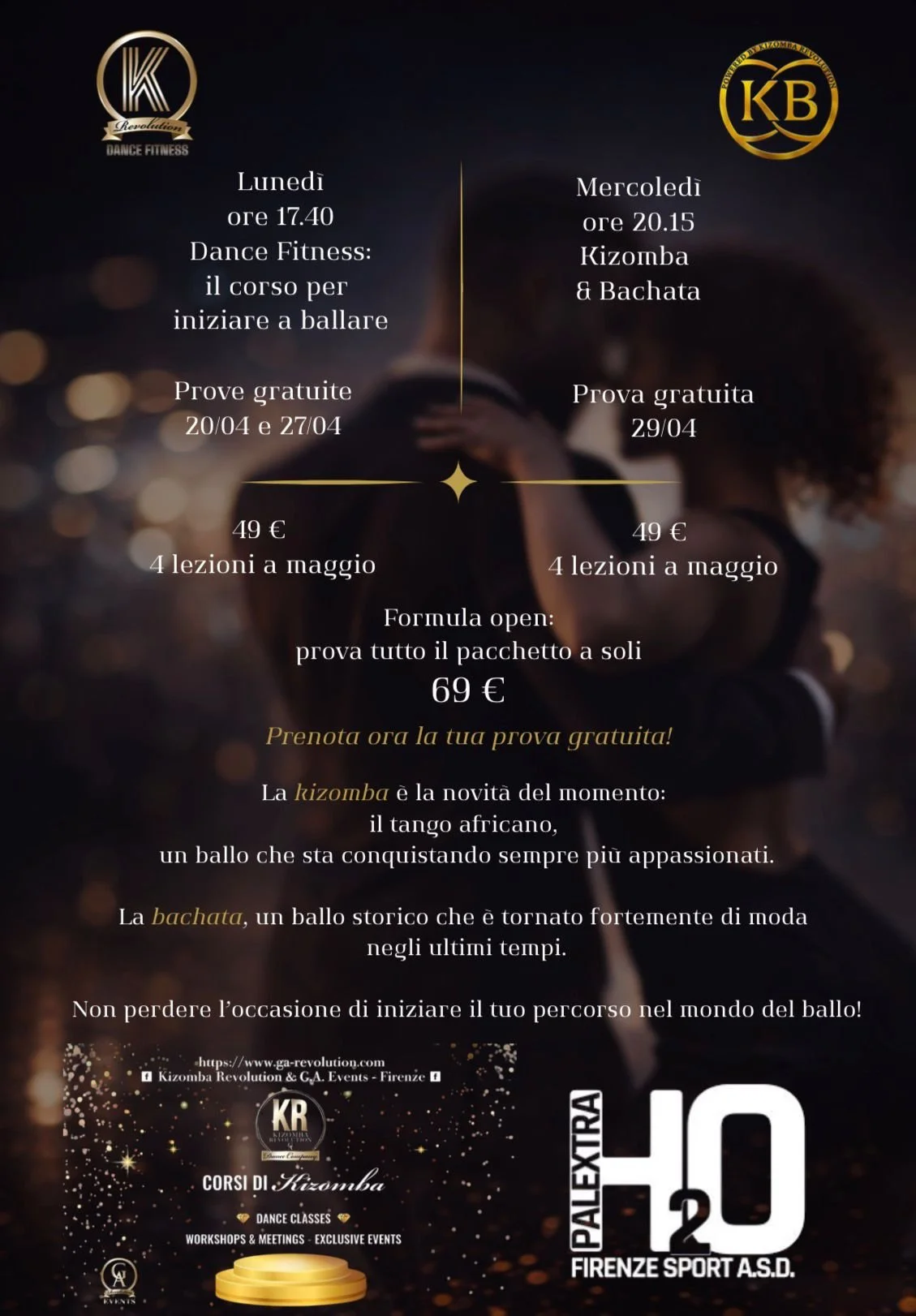 Nuovi Corsi di Ballo a Firenze: se non hai mai iniziato, questa è l'occasione giusta per te!