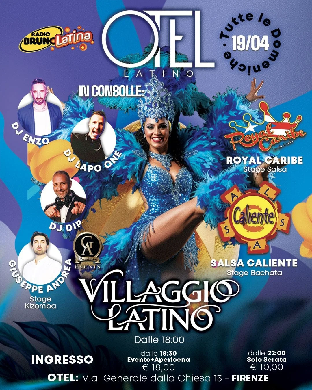 L'Otel si trasforma in un incredibile Villaggio Latino: si balla già dal tardo pomeriggio con Privè 100% Kizomba!