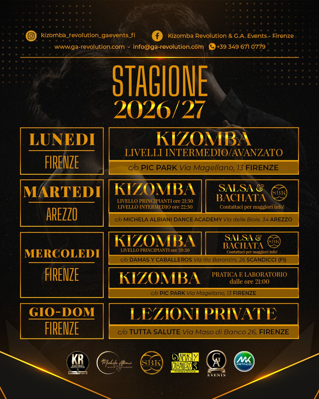 Benvenuti nel Nuovo Decennio con Kizomba Revolution: l'undicesima stagione didattica 2026/2027, sarà la più sorprendente?