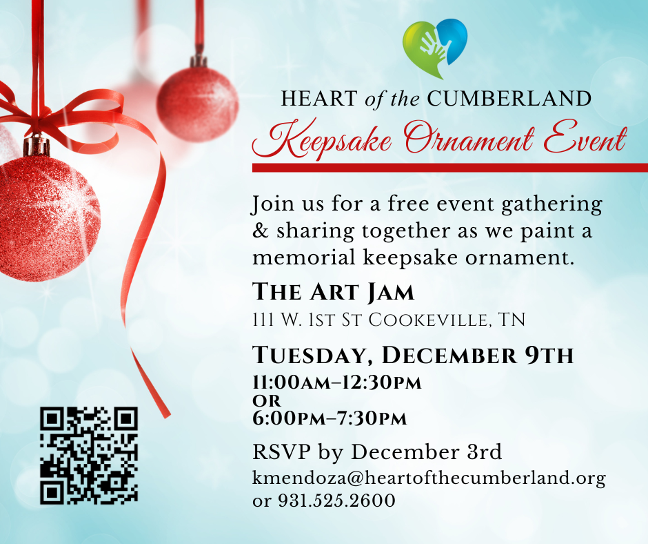 Keepsake Ornament Event — Heart of The Cumberland