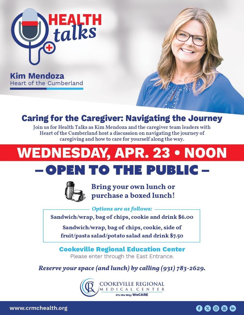 CRMC Health Talks