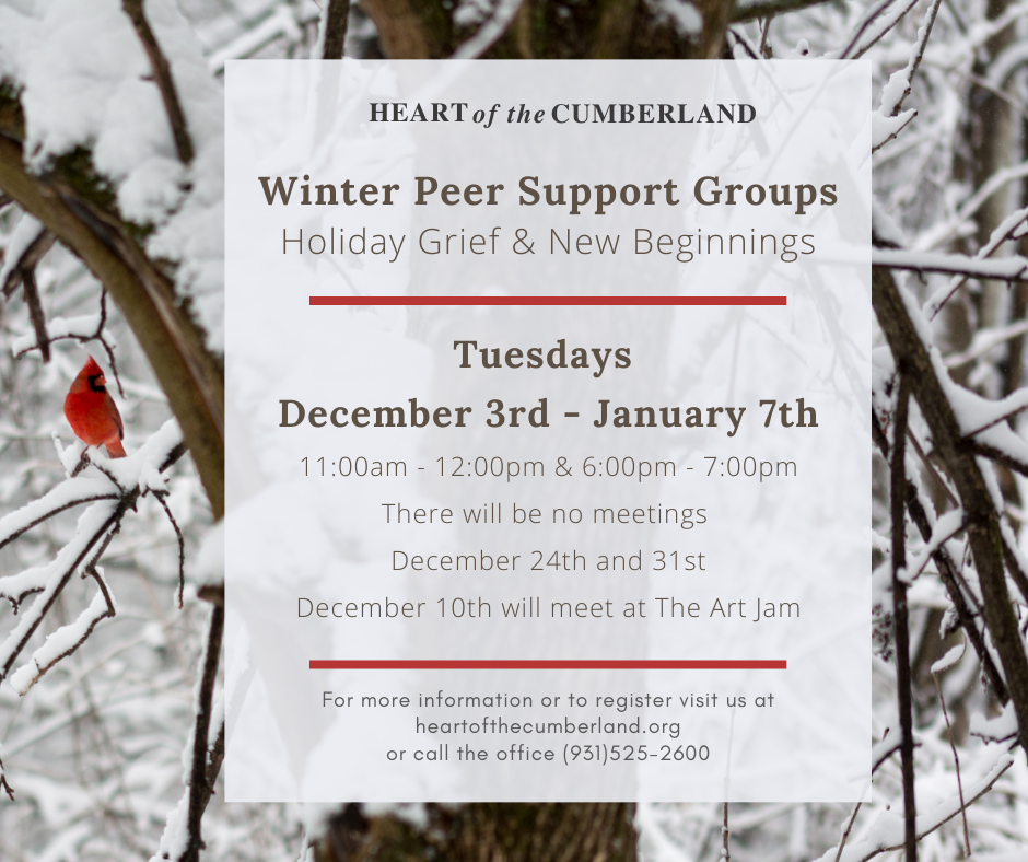 2024 Winter Peer Support Groups