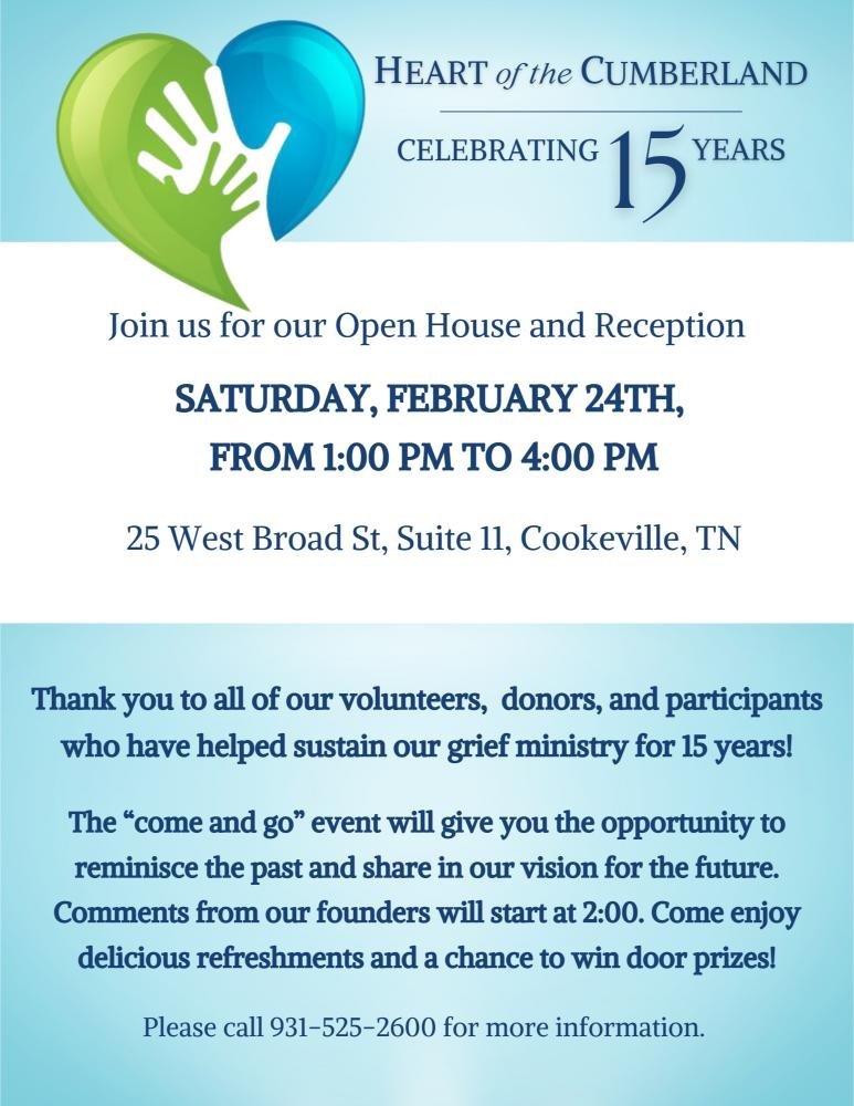 15th Anniversary Open House