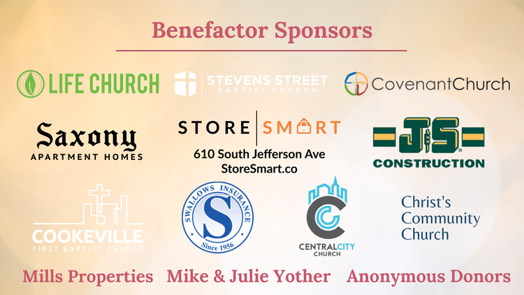 Building Bridges of Hope to Grieving Hearts - Thank You, Sponsors!