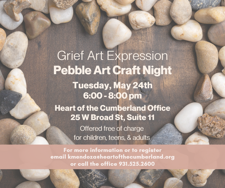May 24th Pebble Art Craft Night