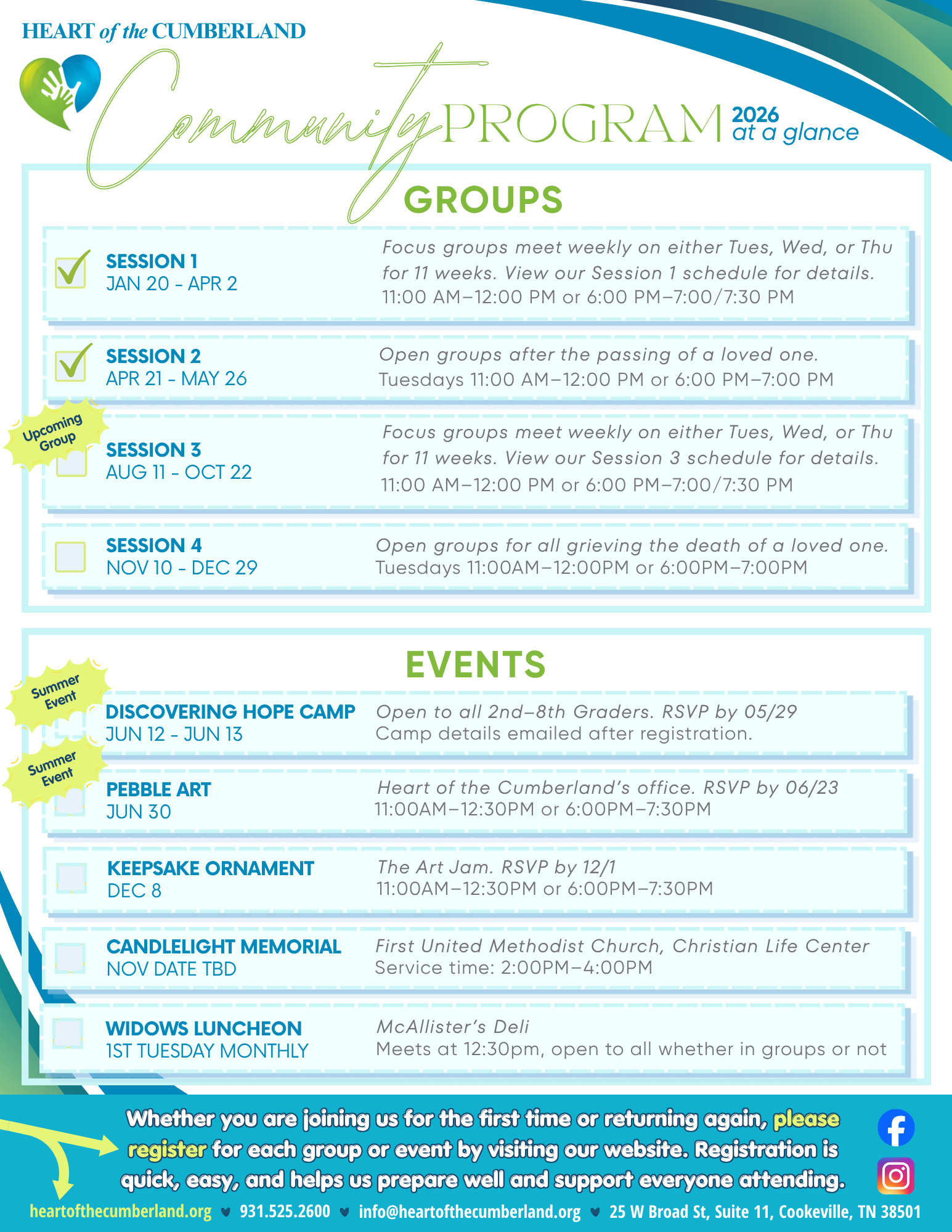 Community Program 2026