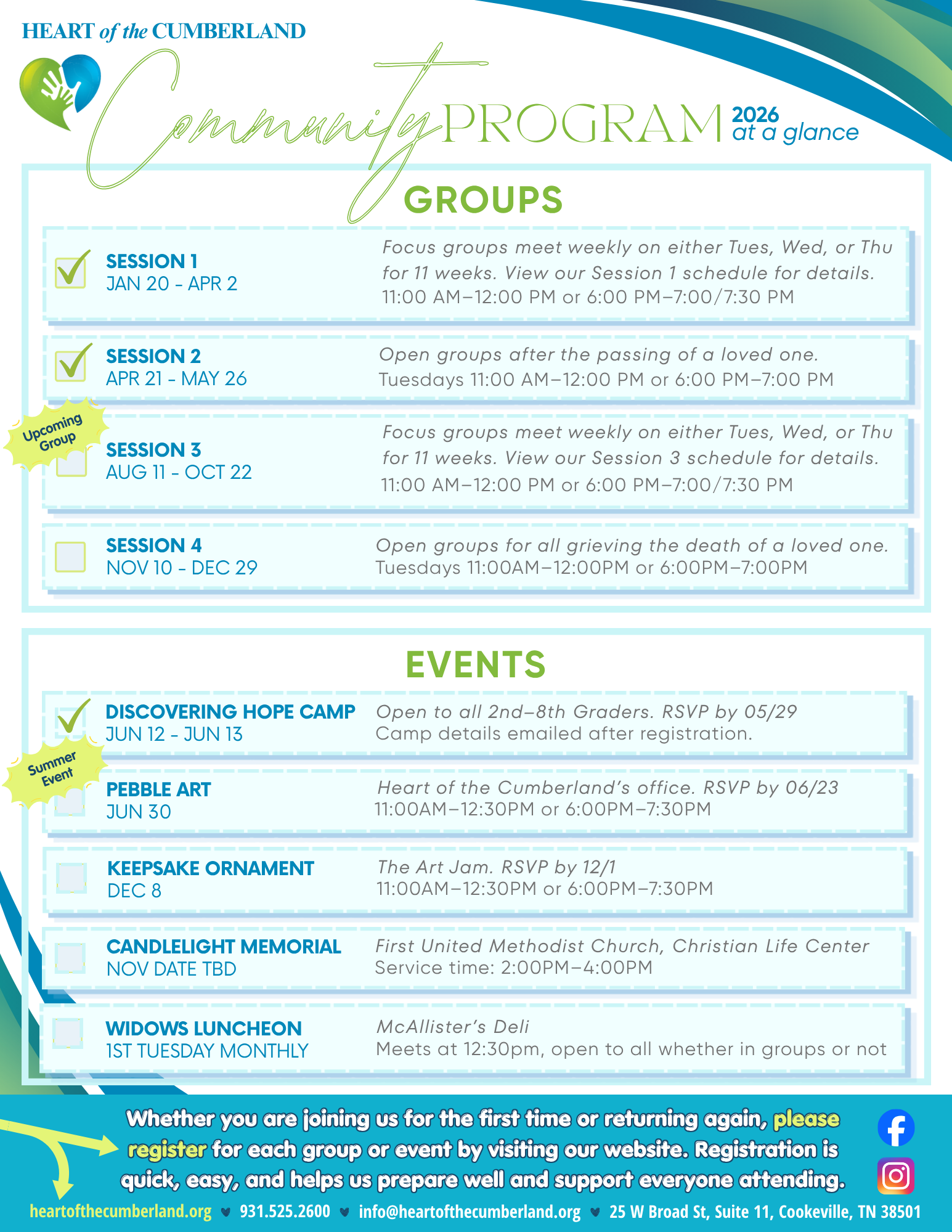 Community Program 2026