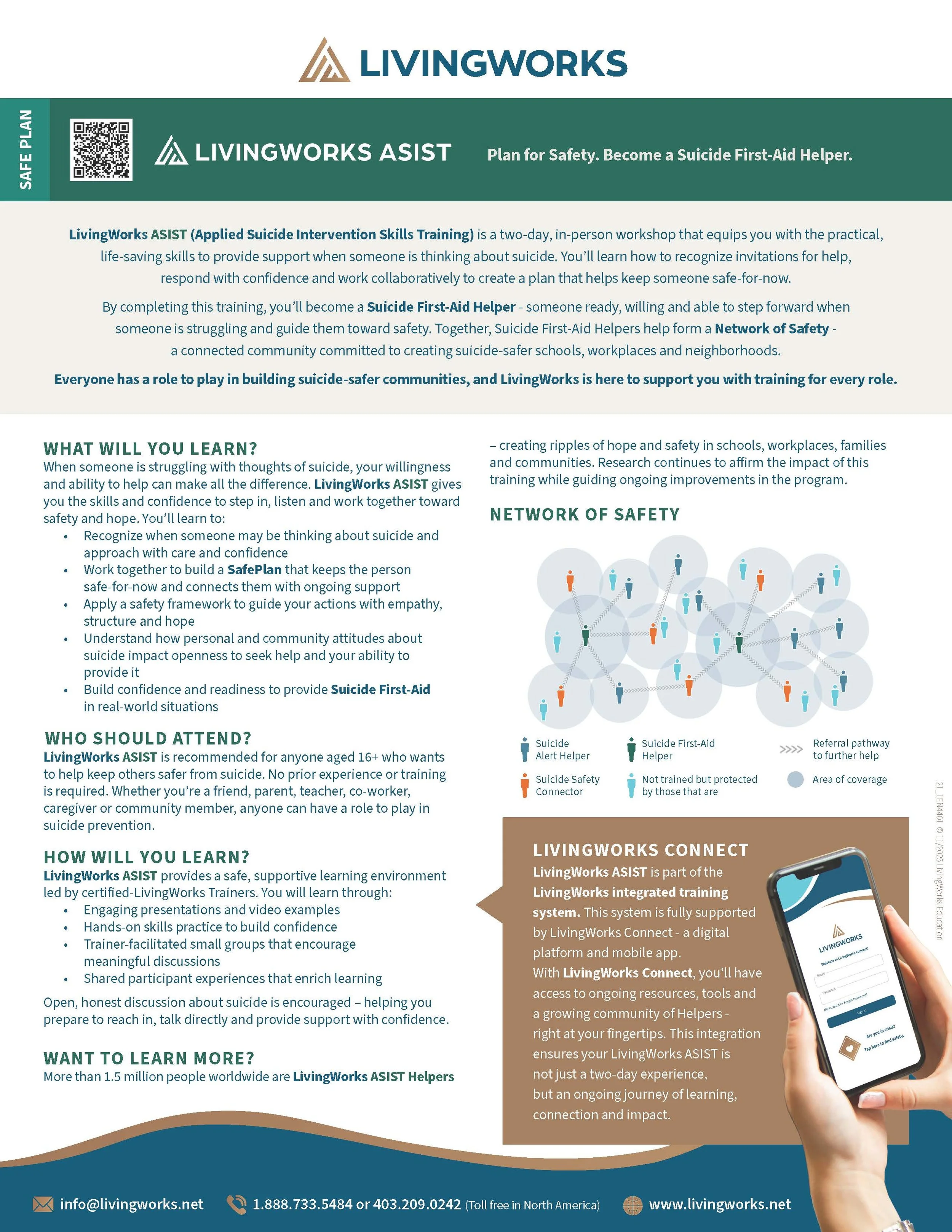 LivingWorks ASIST (Applied Suicide Intervention Skills Training)