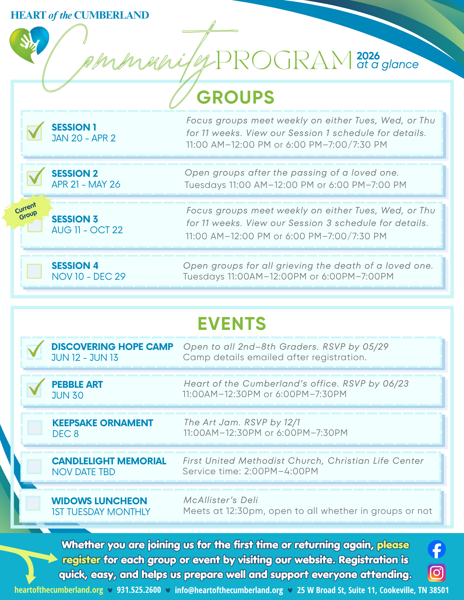 Community Program 2026