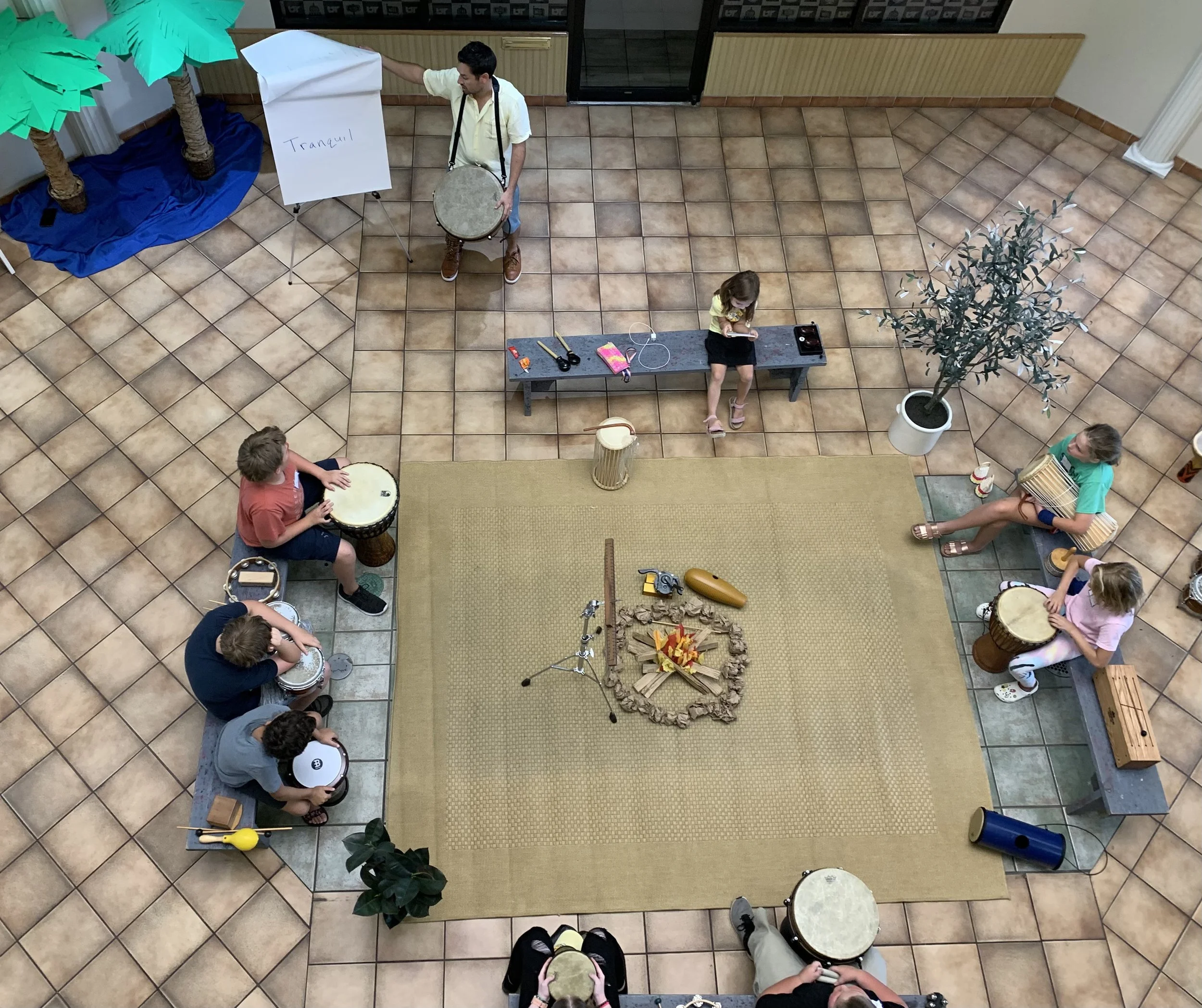 2022 Journey Camp drum circle from above conv.jpeg
