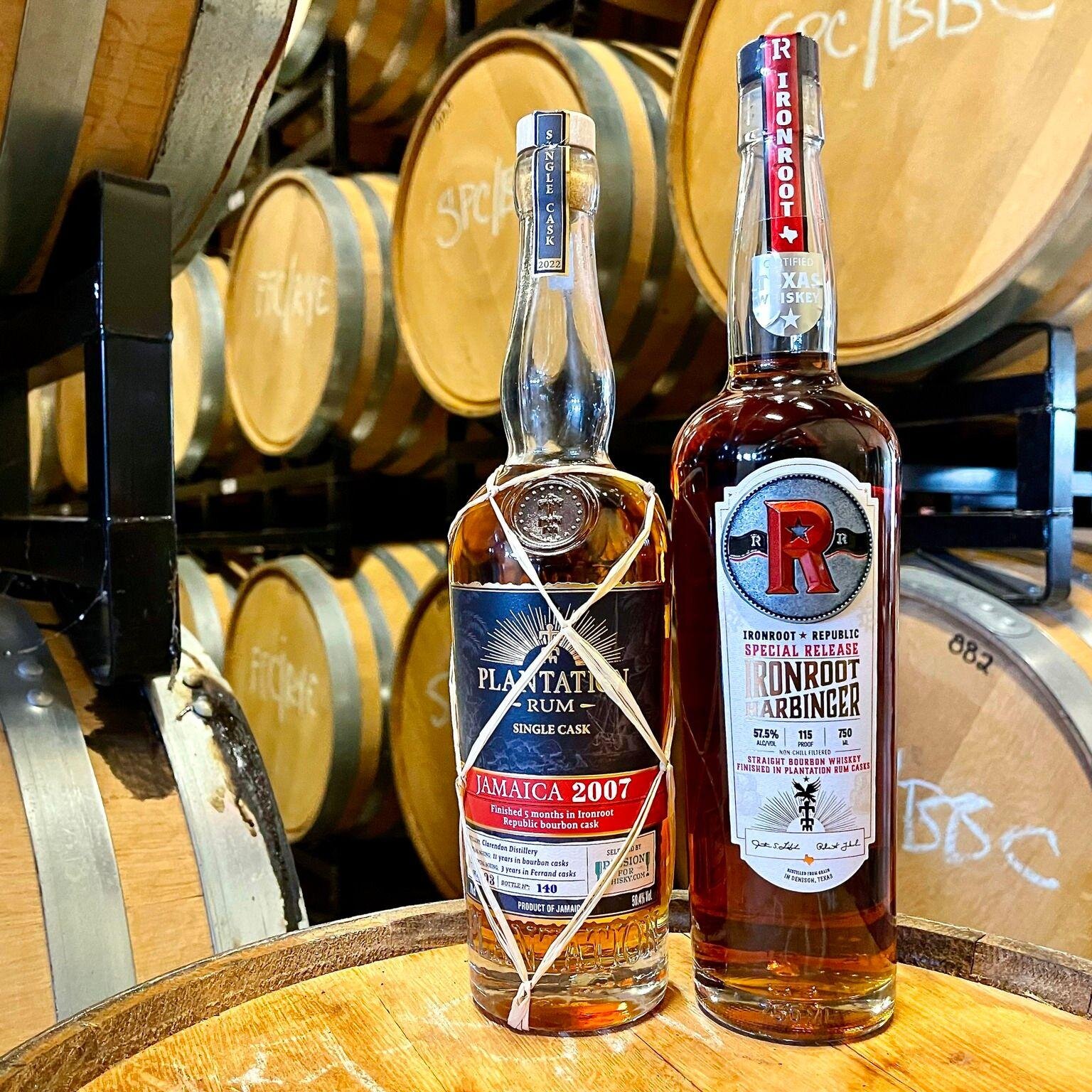 Robert is joining our podcasting pals @smokinntoastin today at 4pmd, alongside @ferrandcognac regional manager Greg Doxakis, to chat about our recent collaboration with @plantation.rum !
They&rsquo;ll be sipping our sensational Harbinger finished in 