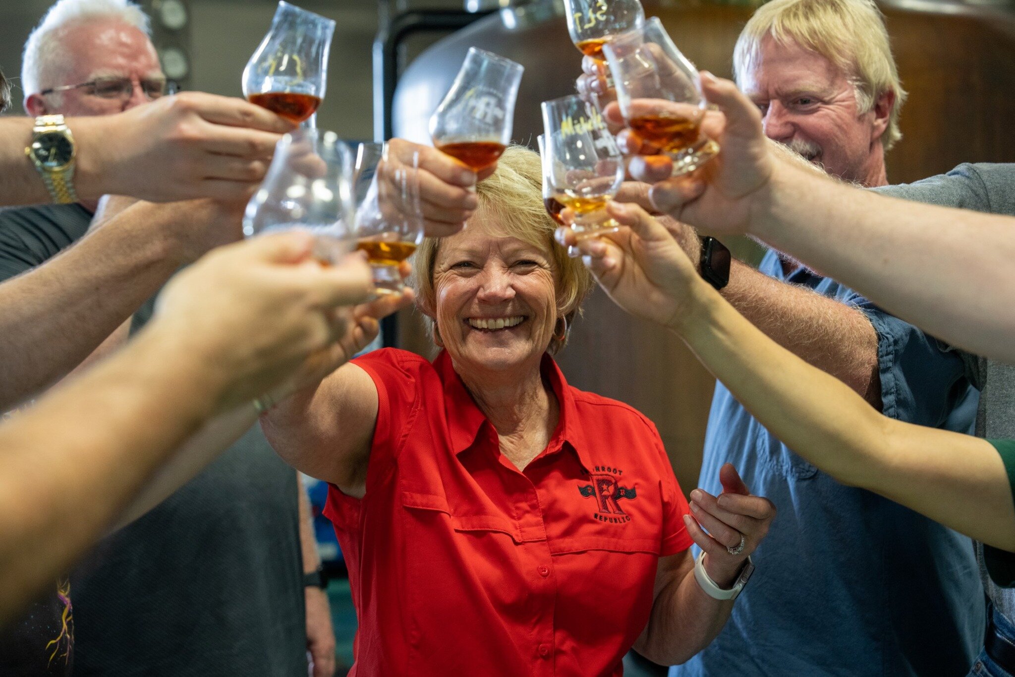 If you've ever visited our distillery, you've more than likely been mothered by Marcia - AKA the Mother of Texas Whiskey! She wants everyone to learn, grow, and succeed. Her dedication to crafting the finest spirits in Texas is an inspiration, and we