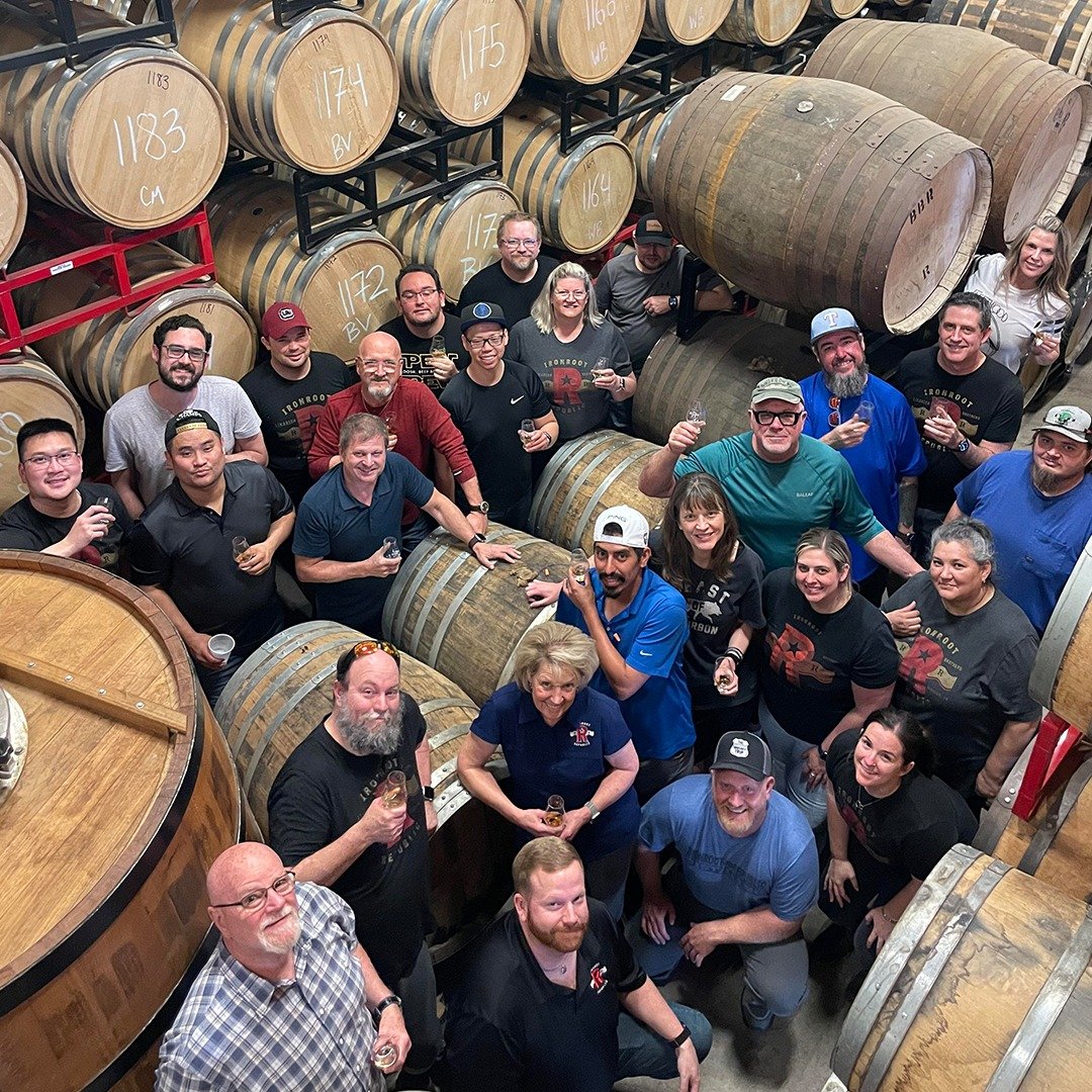 The Ironworkers just finished up bottling whiskey for tomorrow's release party! Every single drop definitely made it into the bottles, no sampling whatsoever. 

Now we kick back, relax, and get ready for the madness to descend on us tomorrow at 9am. 