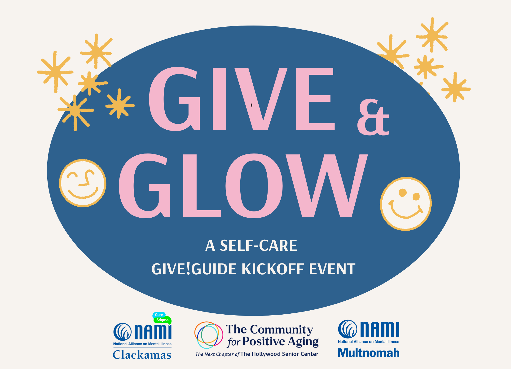 Give &amp; Glow Self-Care Kickoff Event