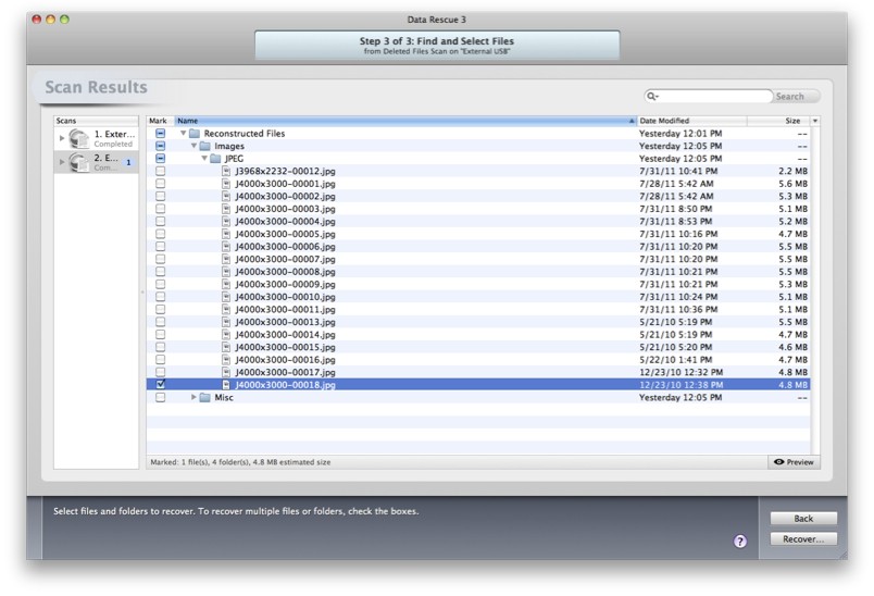 Data Rescue 4