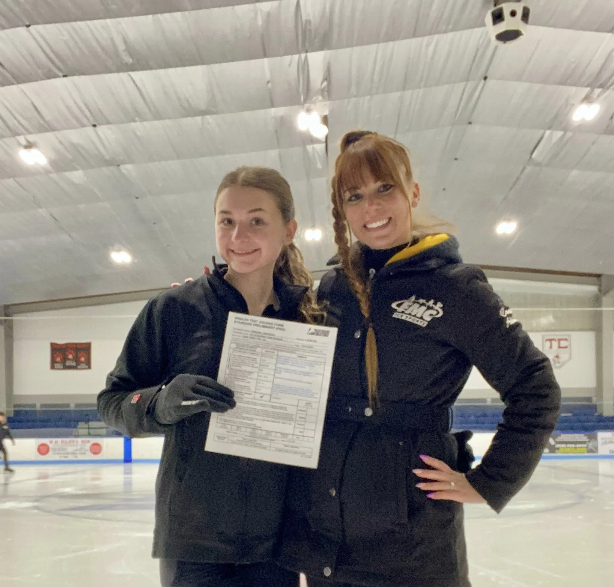 Gwen passed Preliminary Singles!