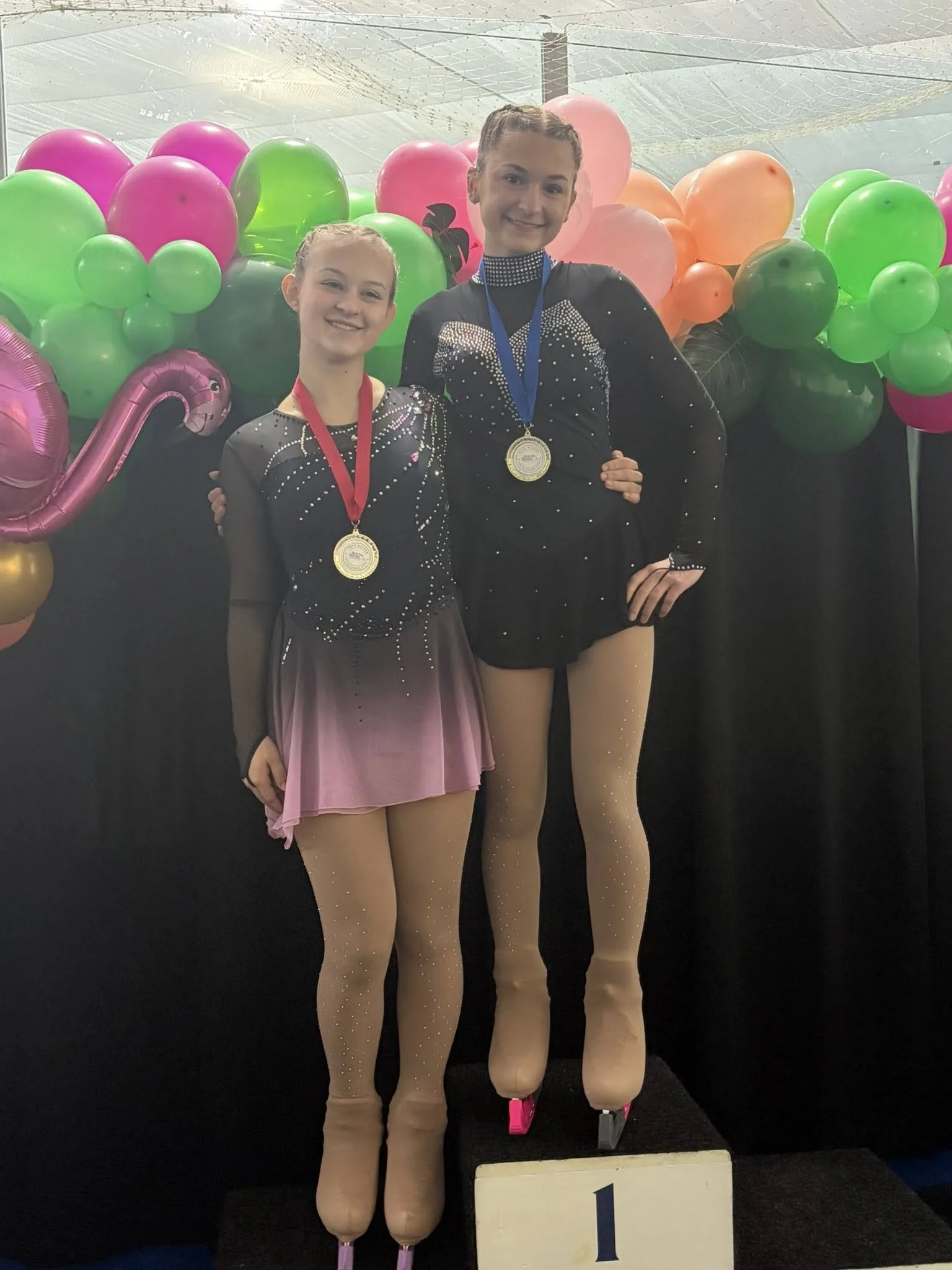 Congratulations Gwen for first place, and Allison for 2nd place at Katy Hayden South Shore Open!