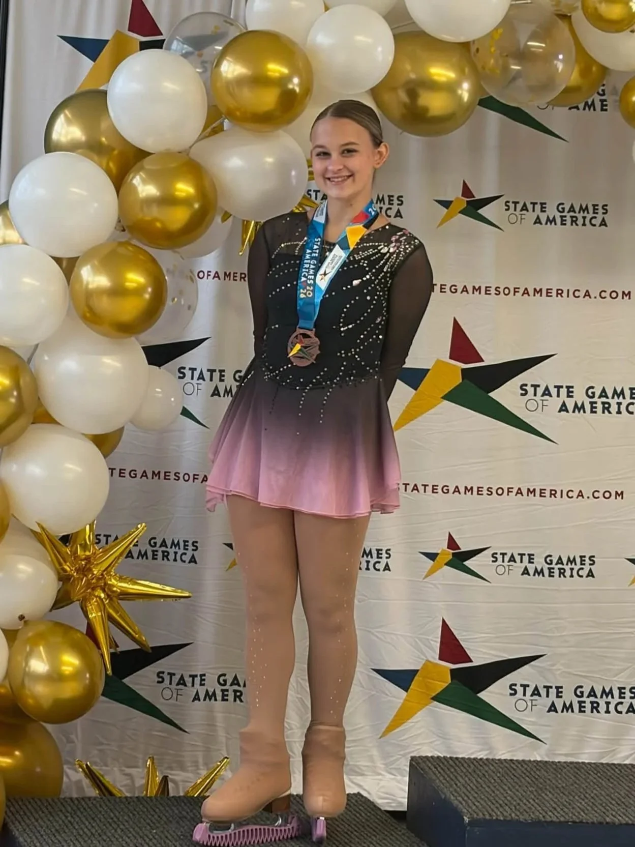 Congratulations Allison on third place at State Games of America!